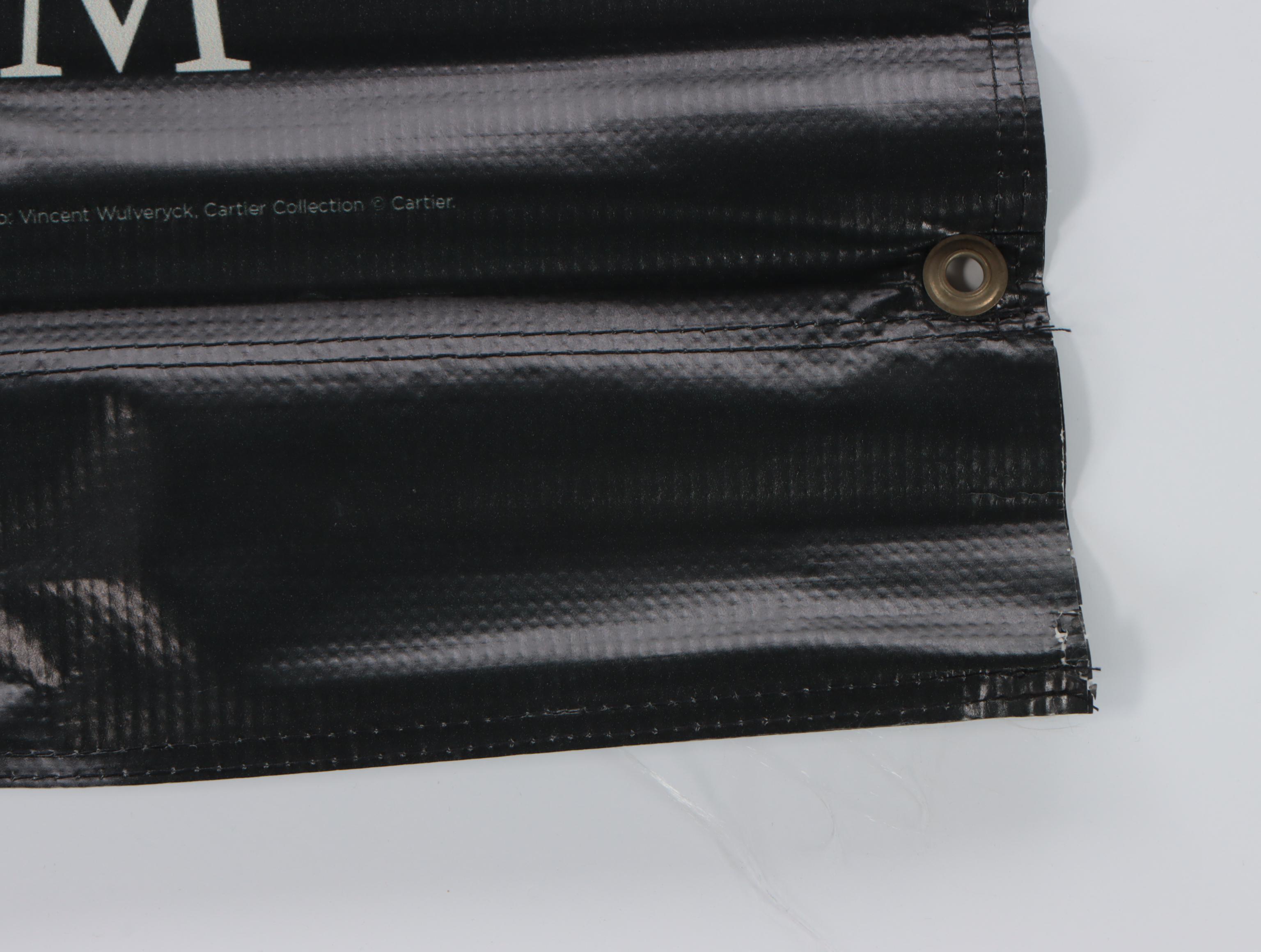 Cartier Brilliant Exhibit Wall Banner From Denver Art Museum, 2014-2015