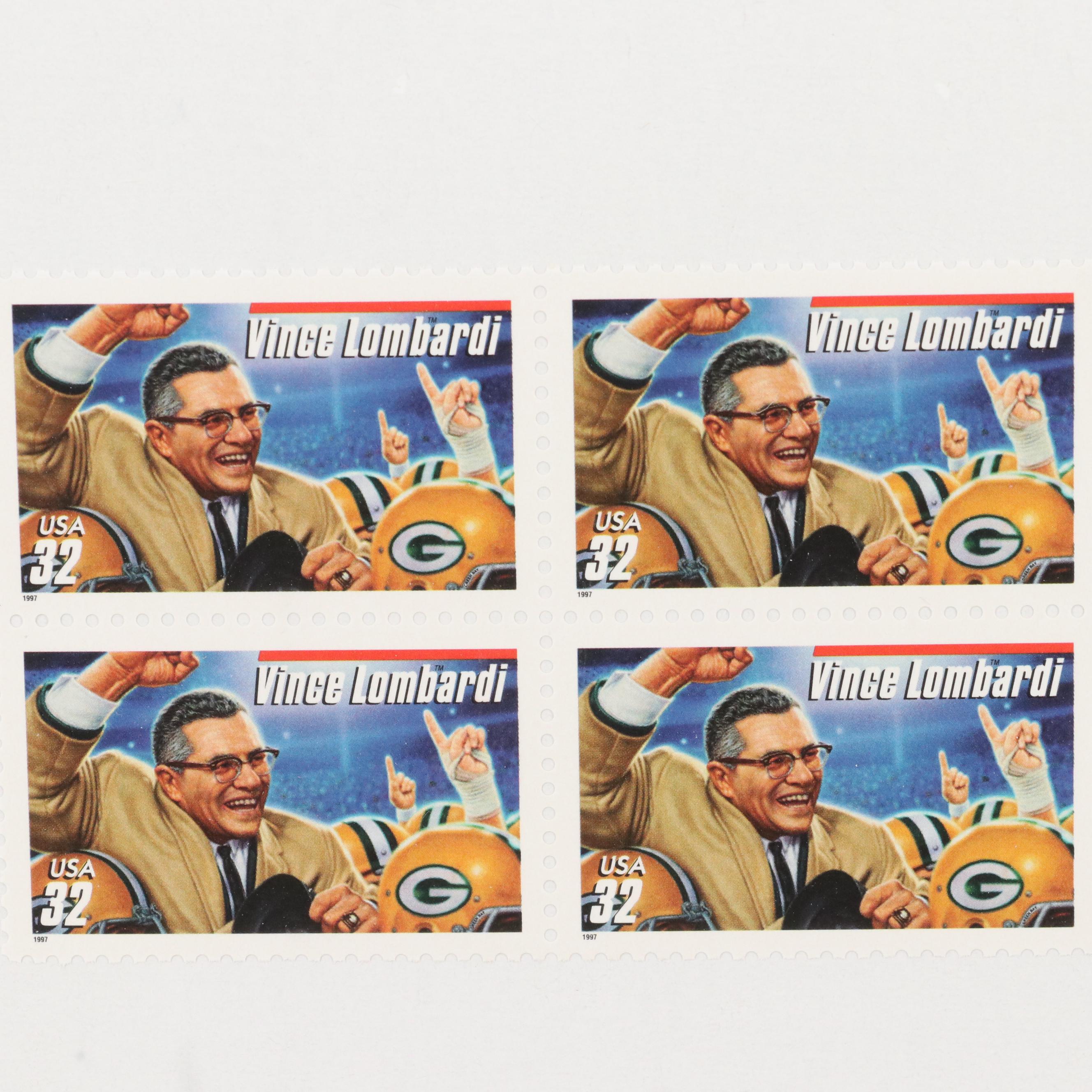 Unused U.S. Postage Stamps in Original Mint Packaging With "Marvels of Mail"