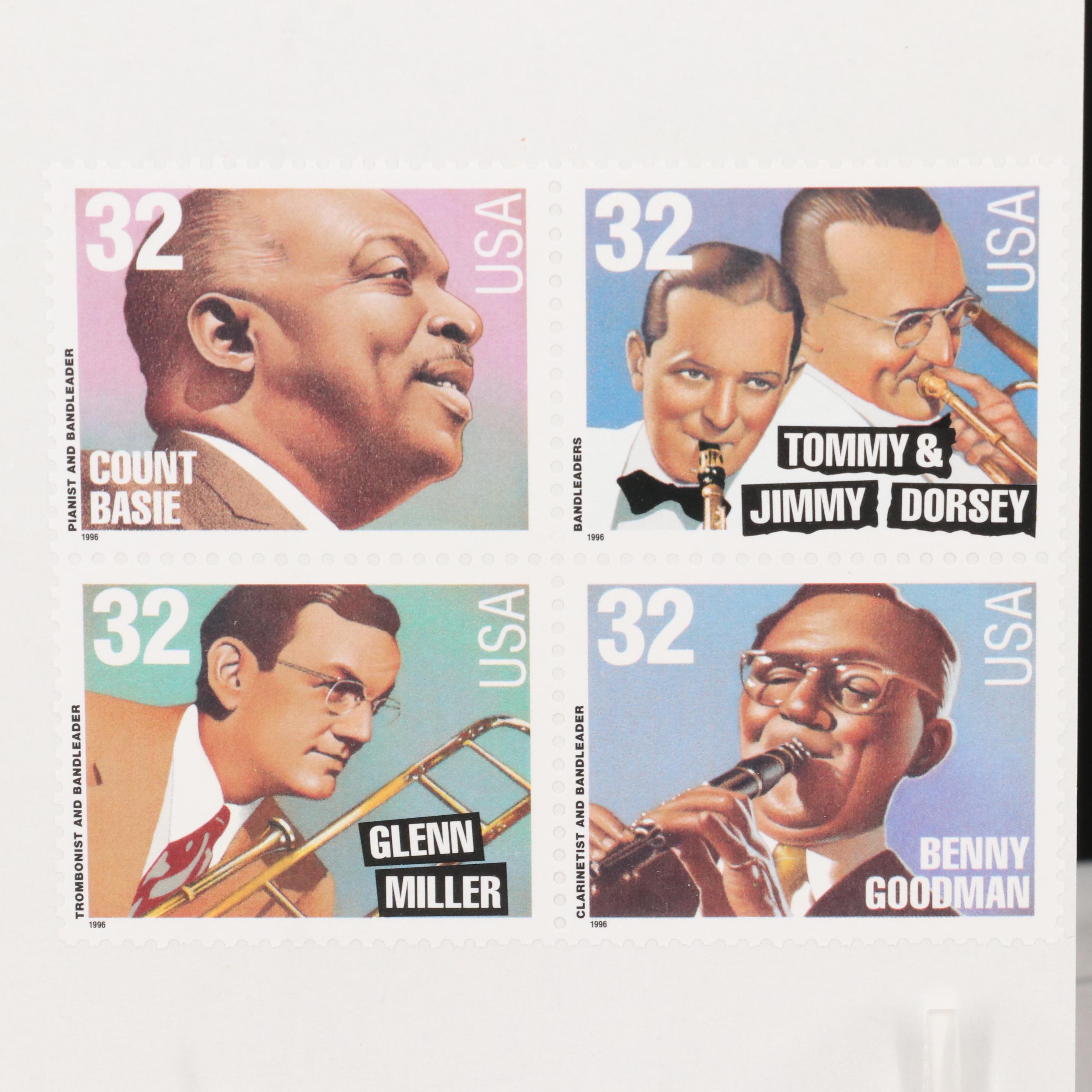 Unused U.S. Postage Stamps in Original Mint Packaging With "Marvels of Mail"