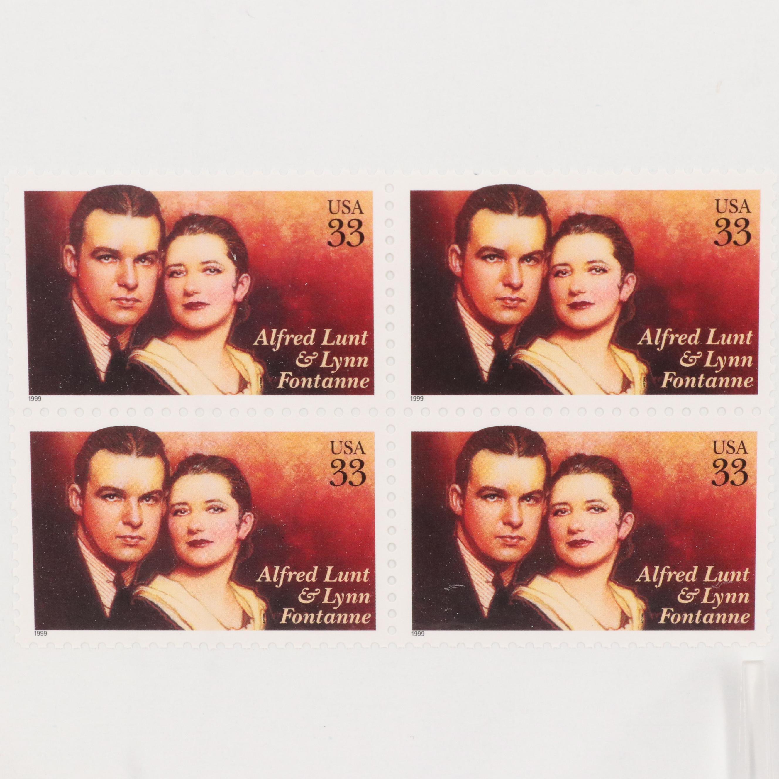 Unused U.S. Postage Stamps in Original Mint Packaging With "Marvels of Mail"