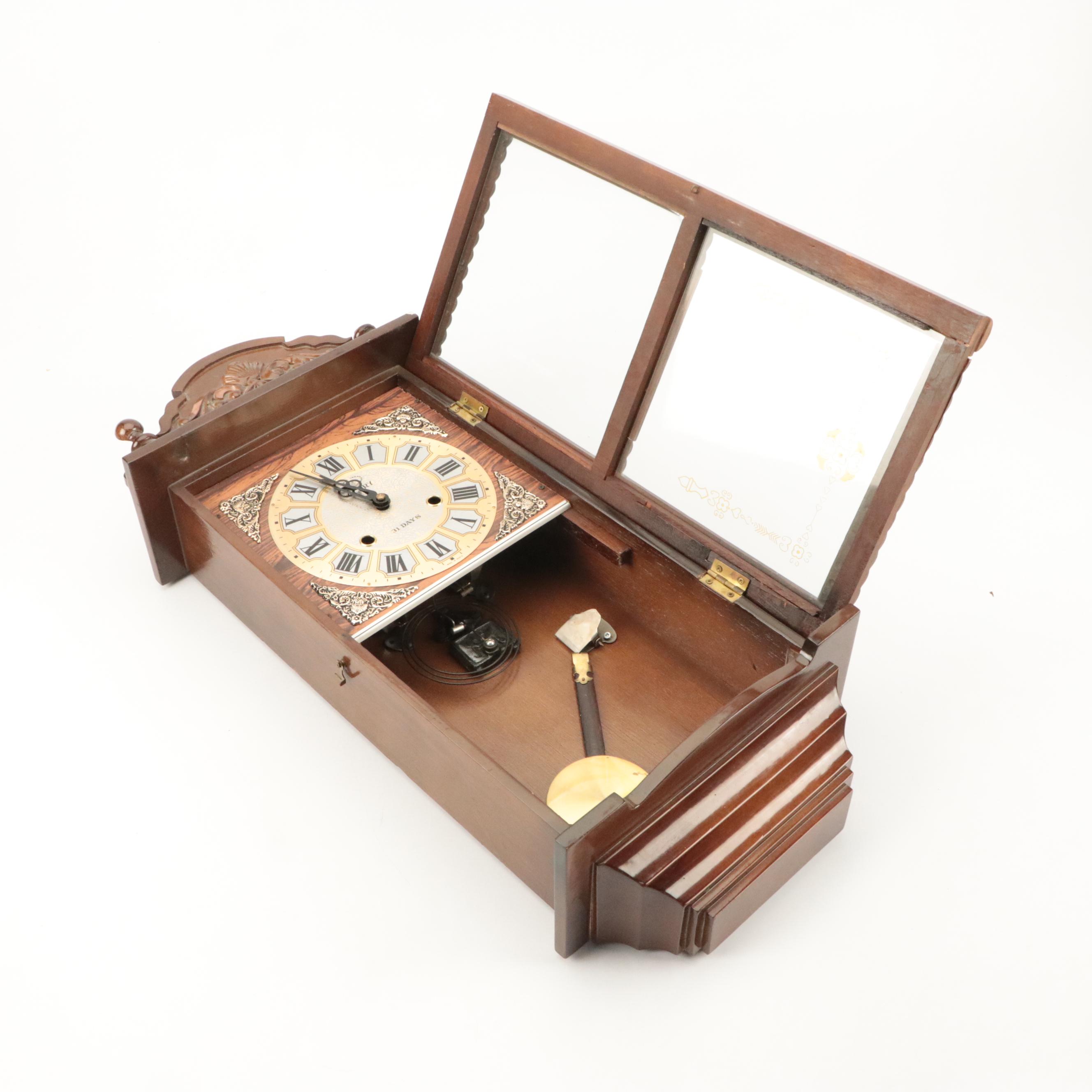 Korean Glory 31 Day Pendulum Wall Clock