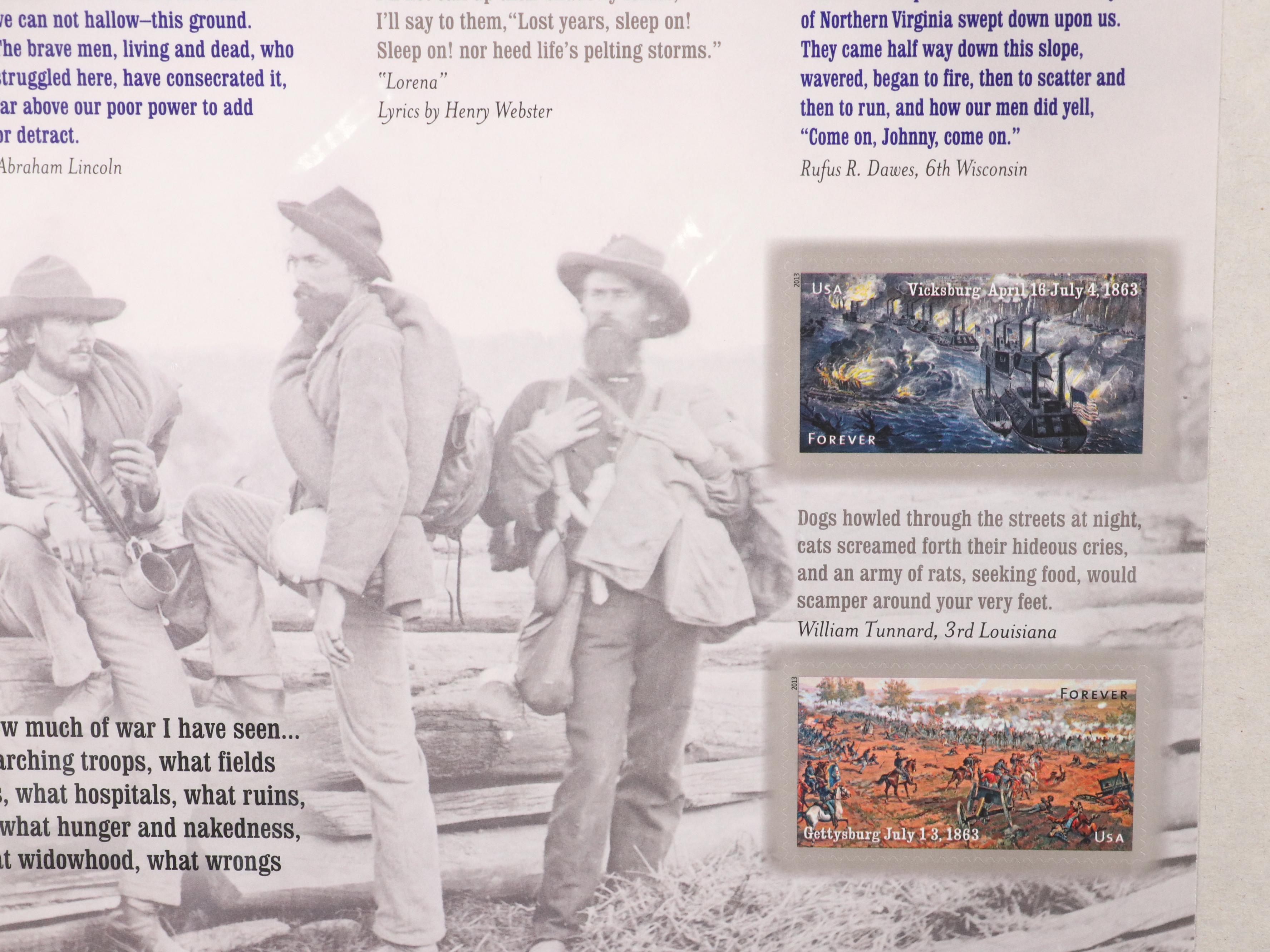 Mint U.S. Postage Stamps in Original Mint Packages With "Celebrate the Century"