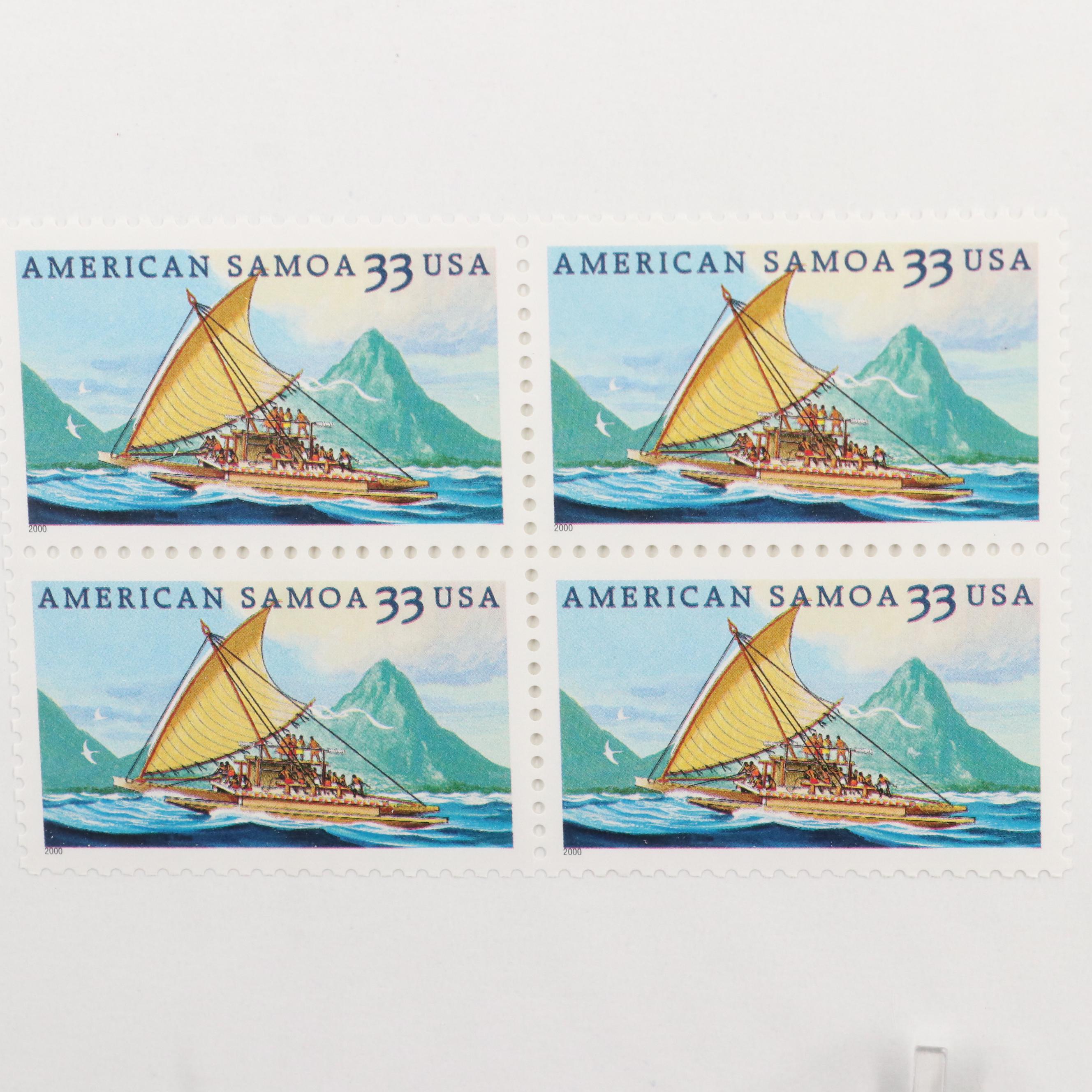 Mint U.S. Postage Stamps in Original Mint Packages With "Celebrate the Century"