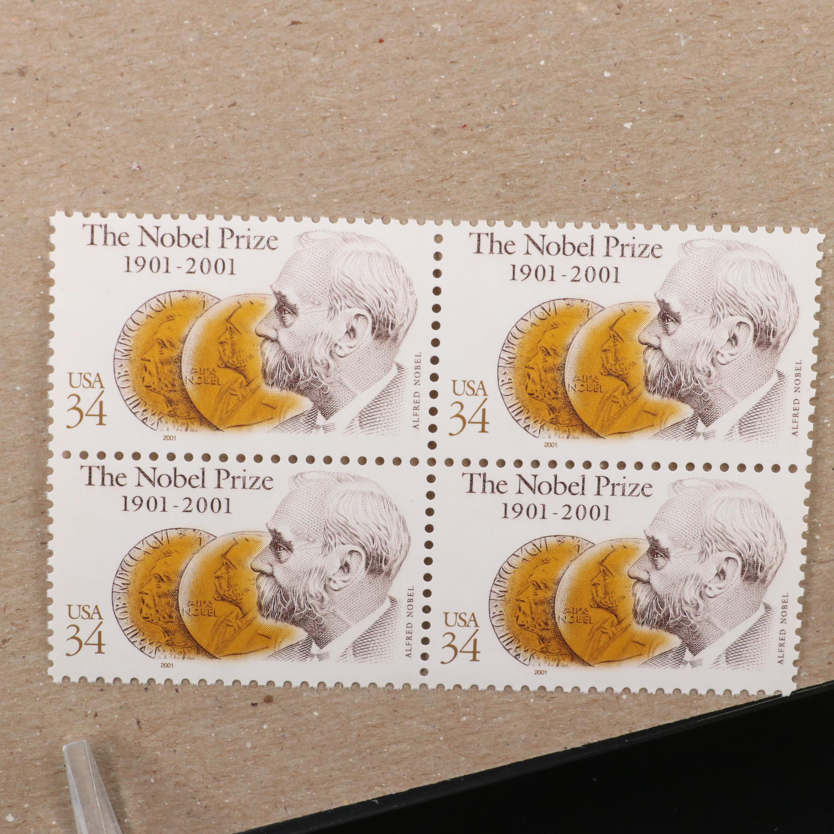 Mint U.S. Postage Stamps in Original Mint Packages With "Celebrate the Century"