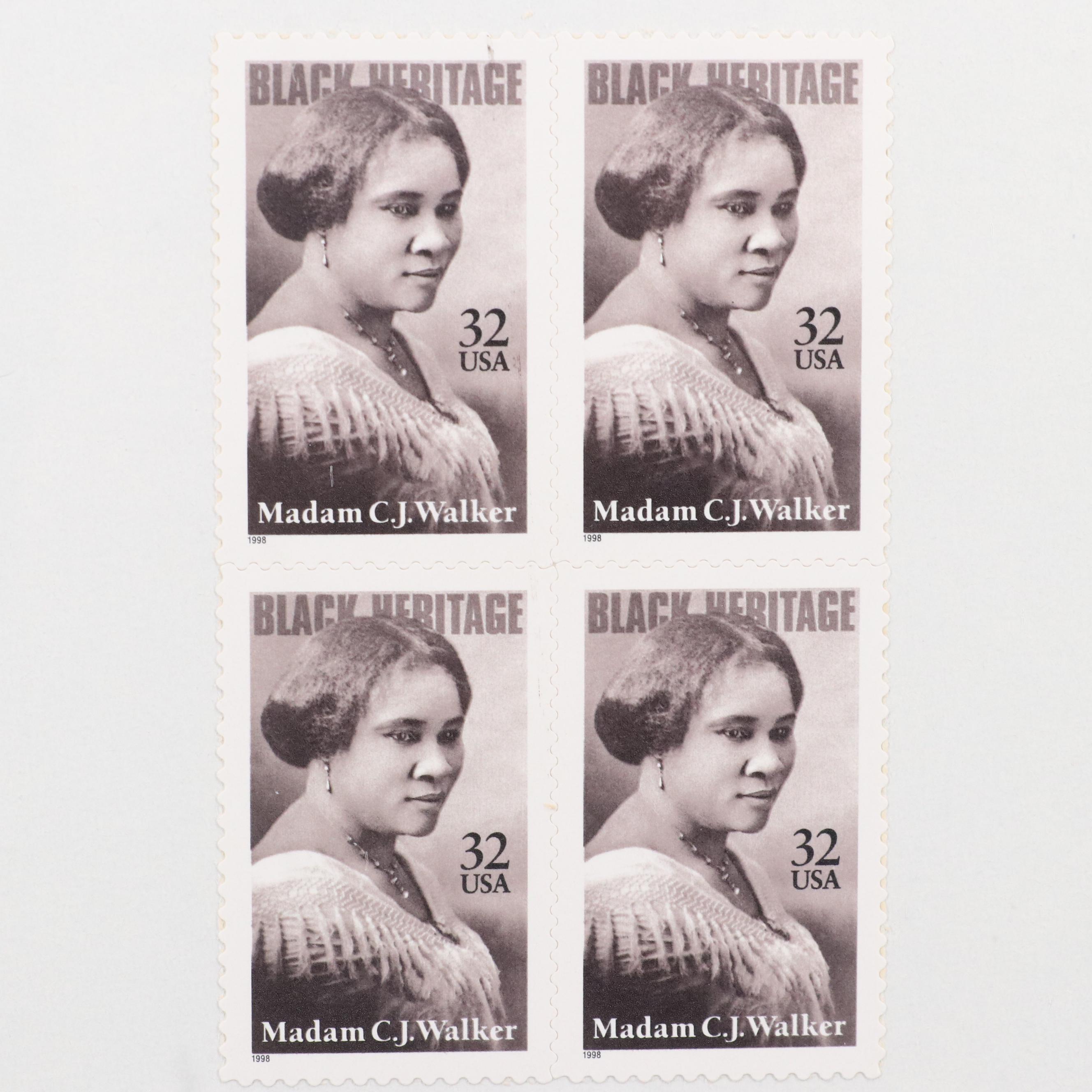 Mint U.S. Postage Stamps in Original Mint Packages With "Celebrate the Century"