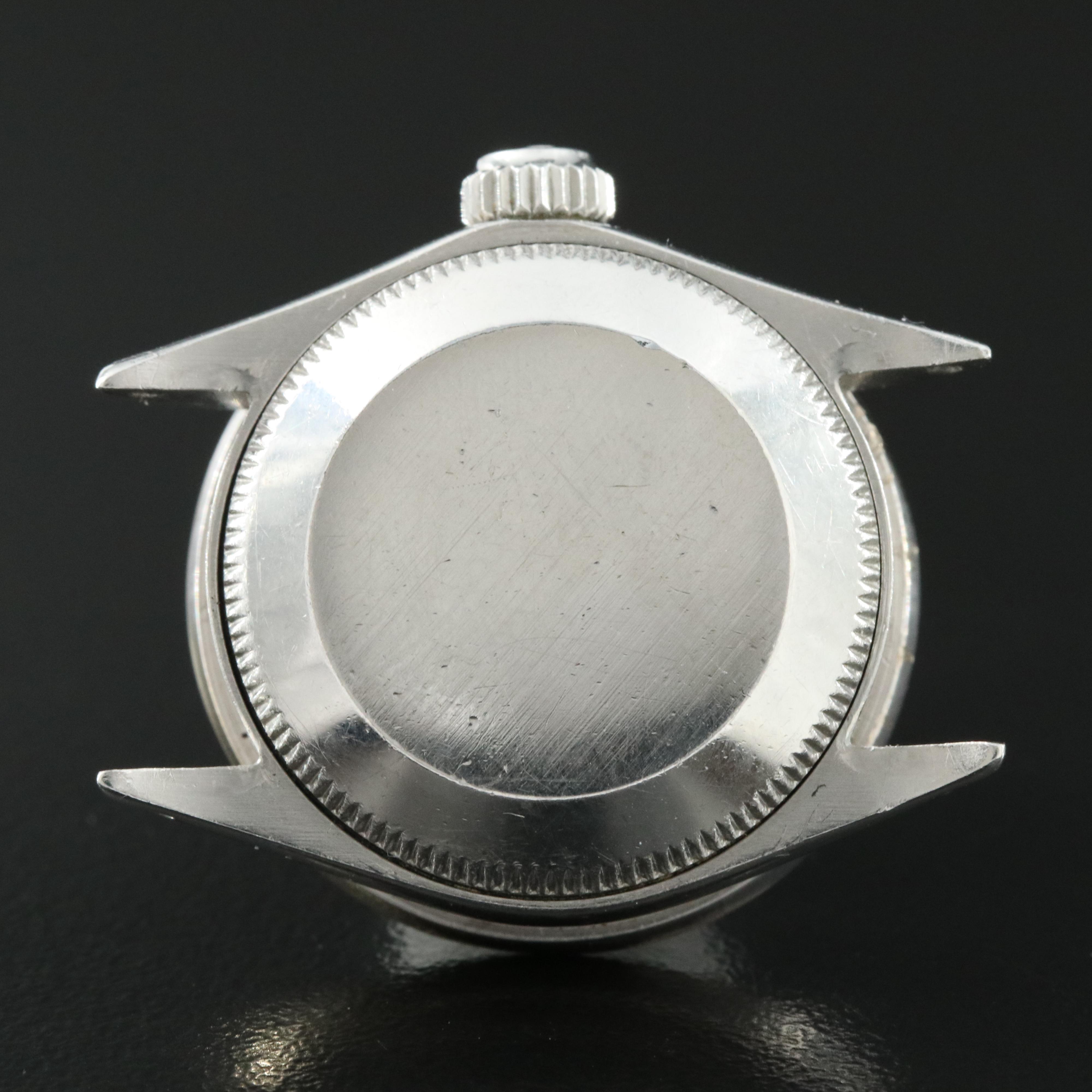 1970 Rolex Custom 1.01 CTW Diamond and Sapphire Datejust Watch