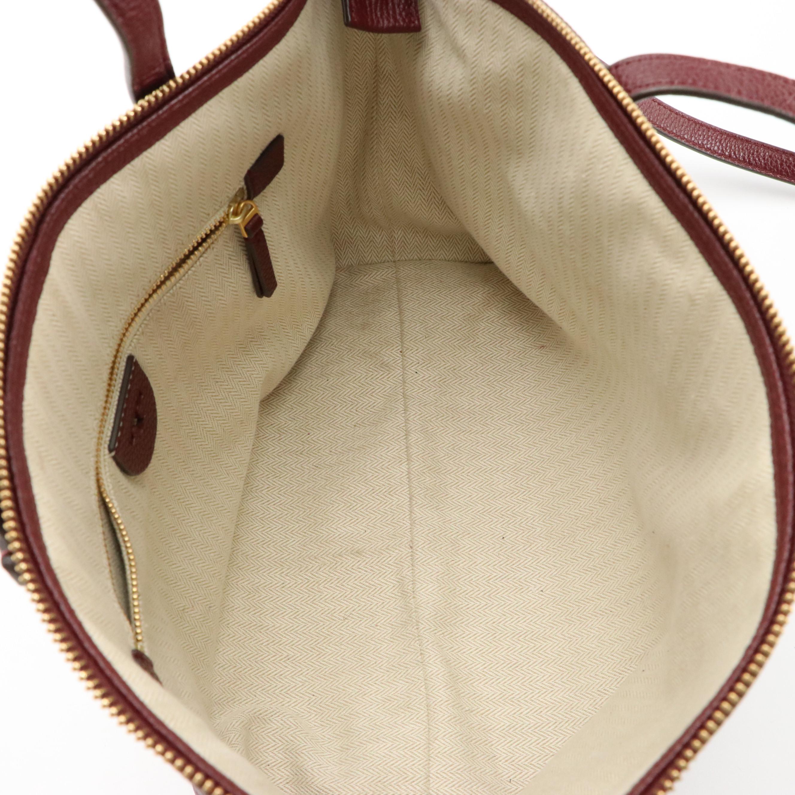 Tory Burch Grain Leather Two-Way Bag with Other Hobo Bags