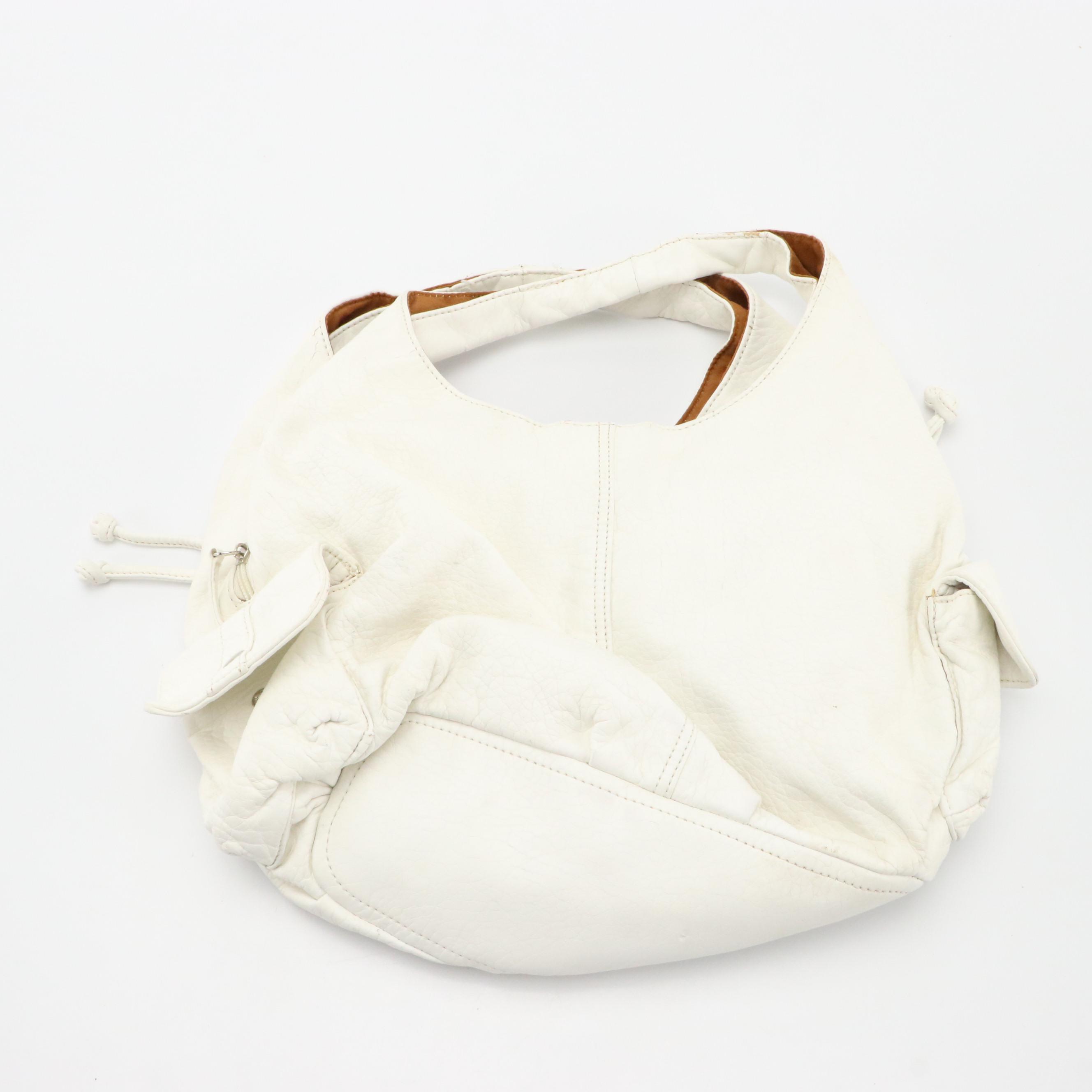 Tory Burch Grain Leather Two-Way Bag with Other Hobo Bags