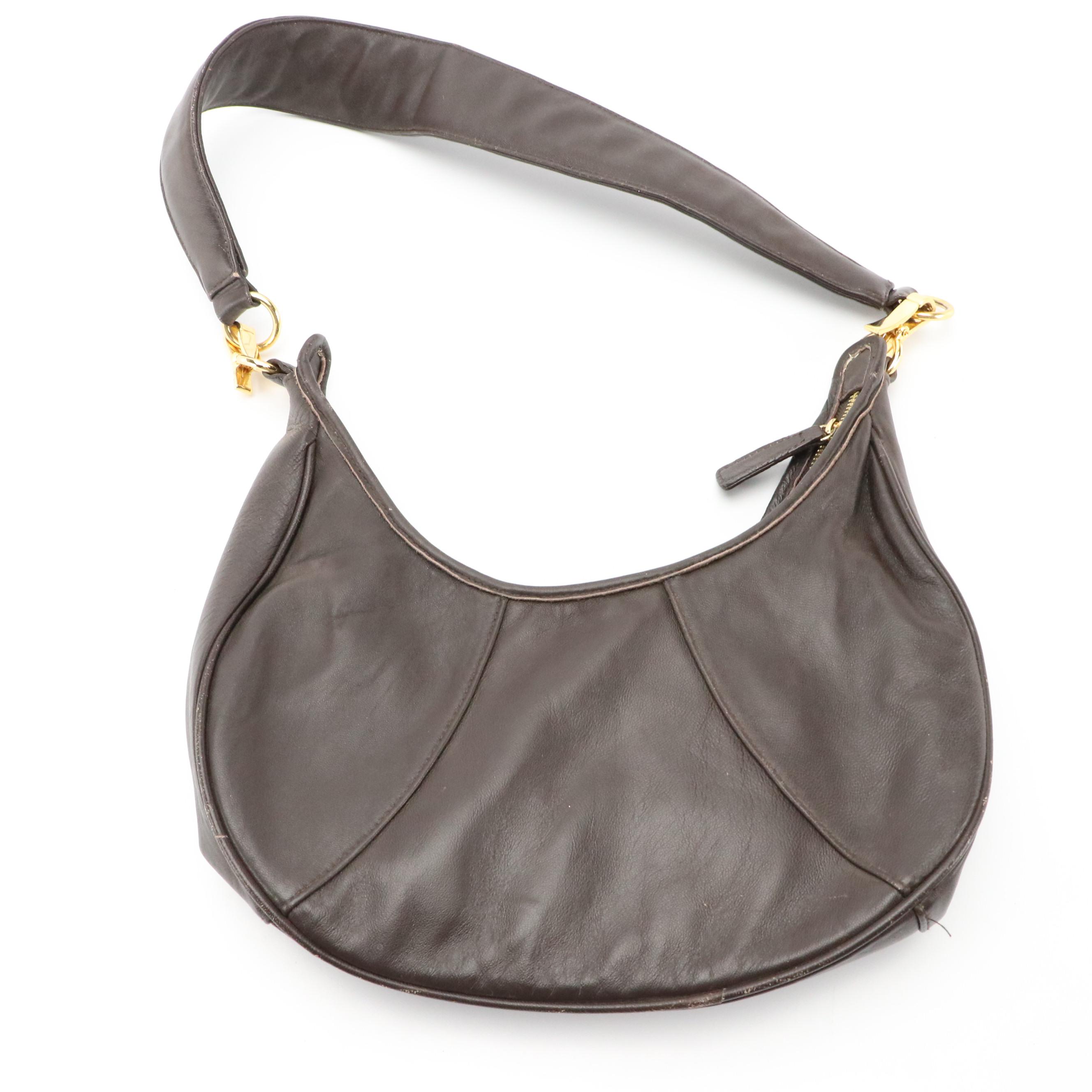 Tory Burch Grain Leather Two-Way Bag with Other Hobo Bags