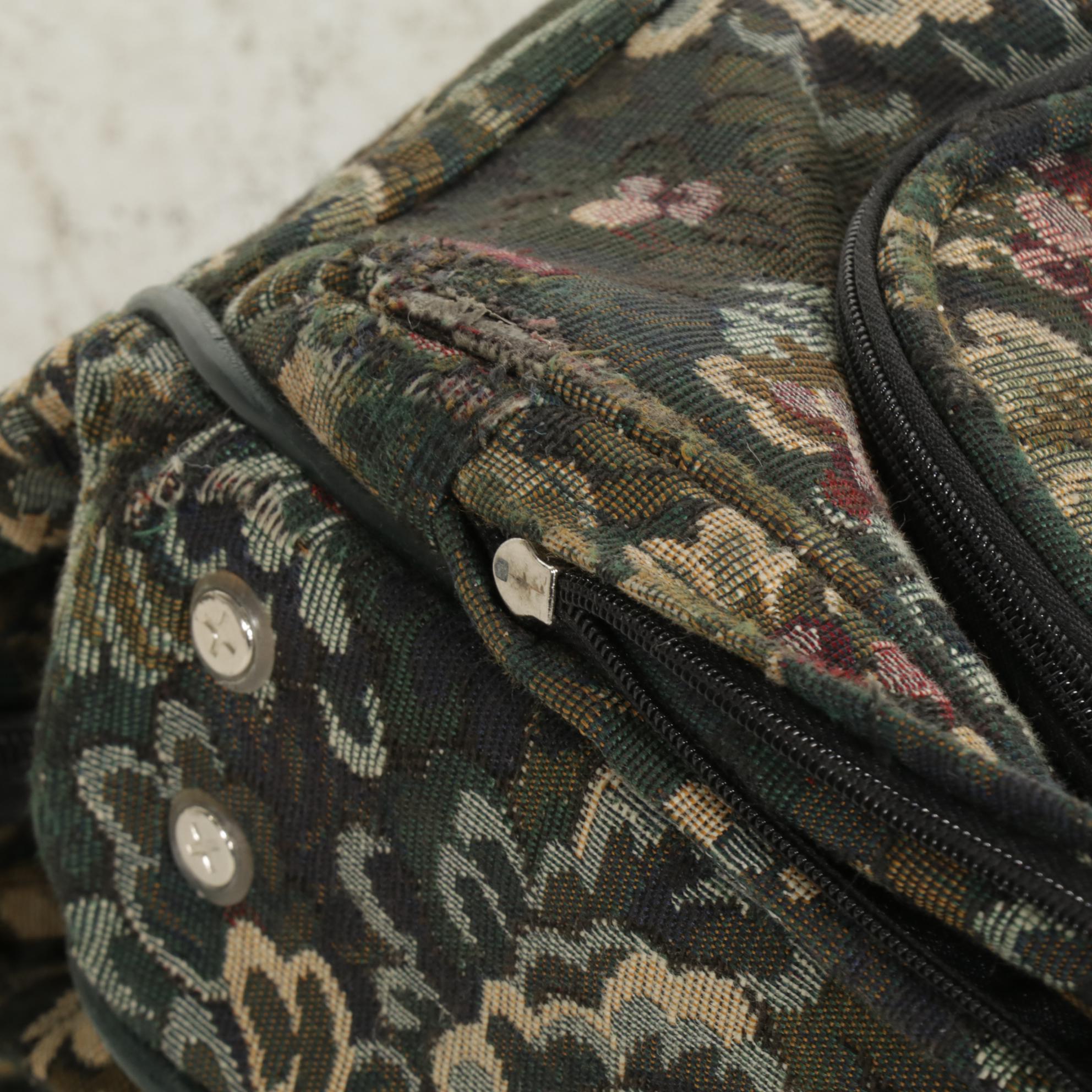 Atlantic Floral Tapestry Style Carry-On Bag and Rolling Garment Bag