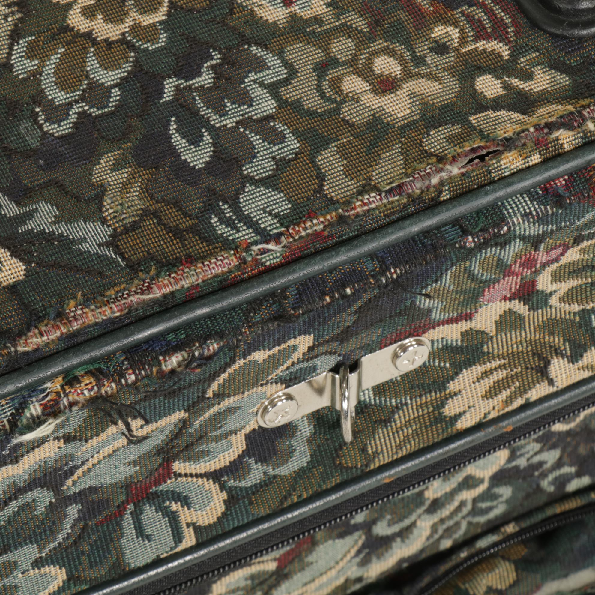 Atlantic Floral Tapestry Style Carry-On Bag and Rolling Garment Bag