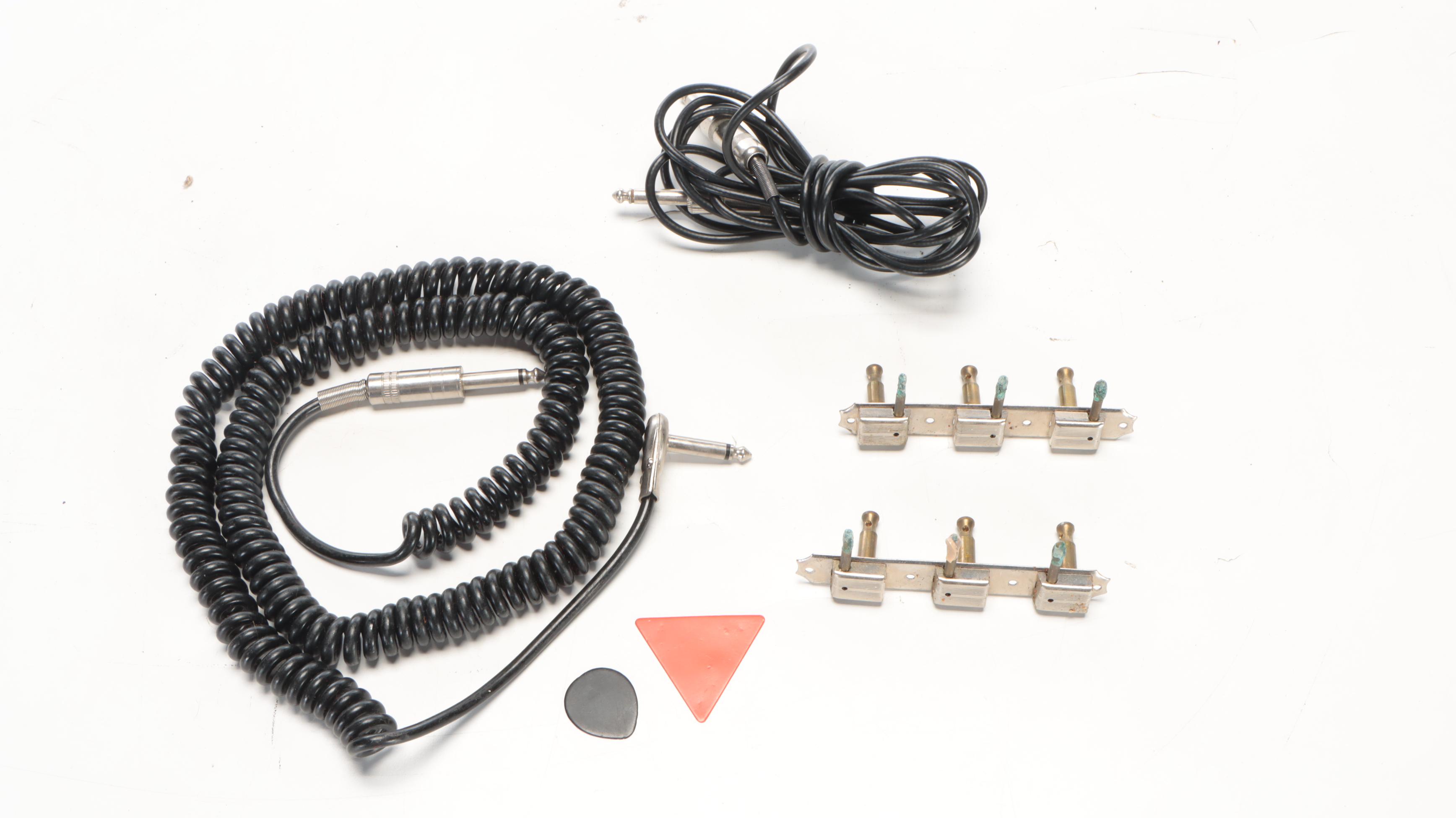 Kay Silvertone "Thin Twin" Thinline Hollow Body Sunburst Electric Guitar, 1950s