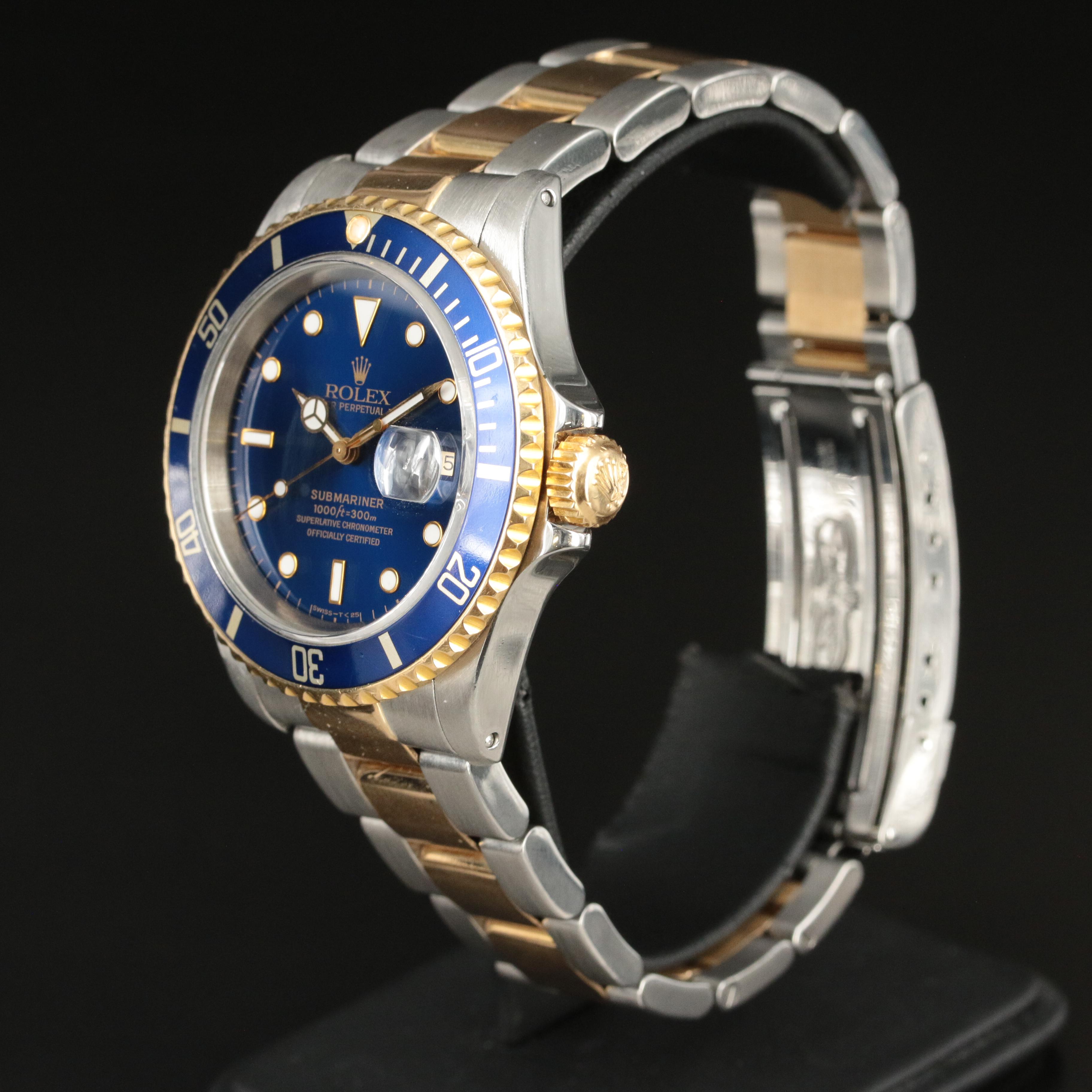 1991 Rolex Oyster Perpetual Submariner Watch