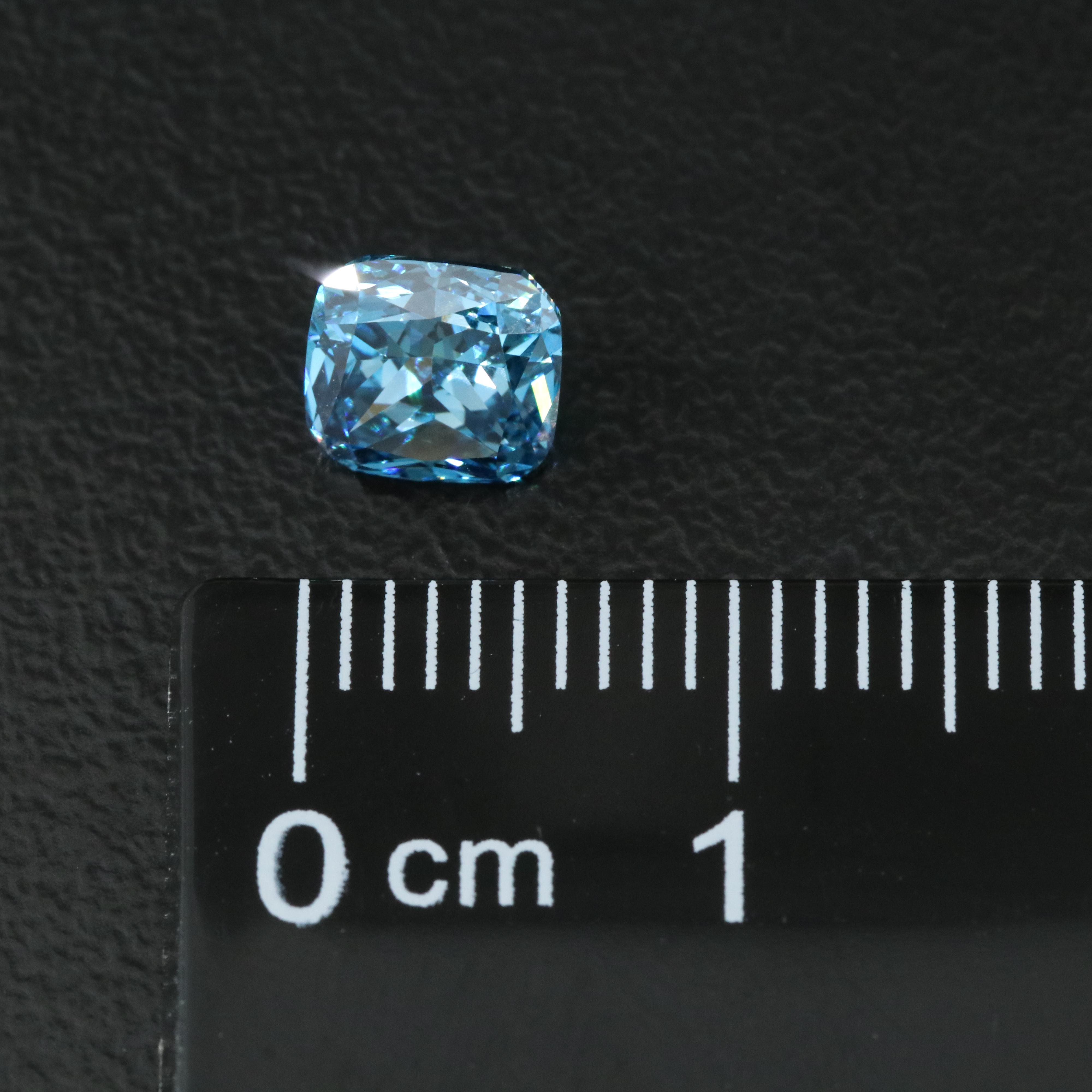 Loose 1.11 CT (Origin Undetermined) Fancy Dark Blue Diamond