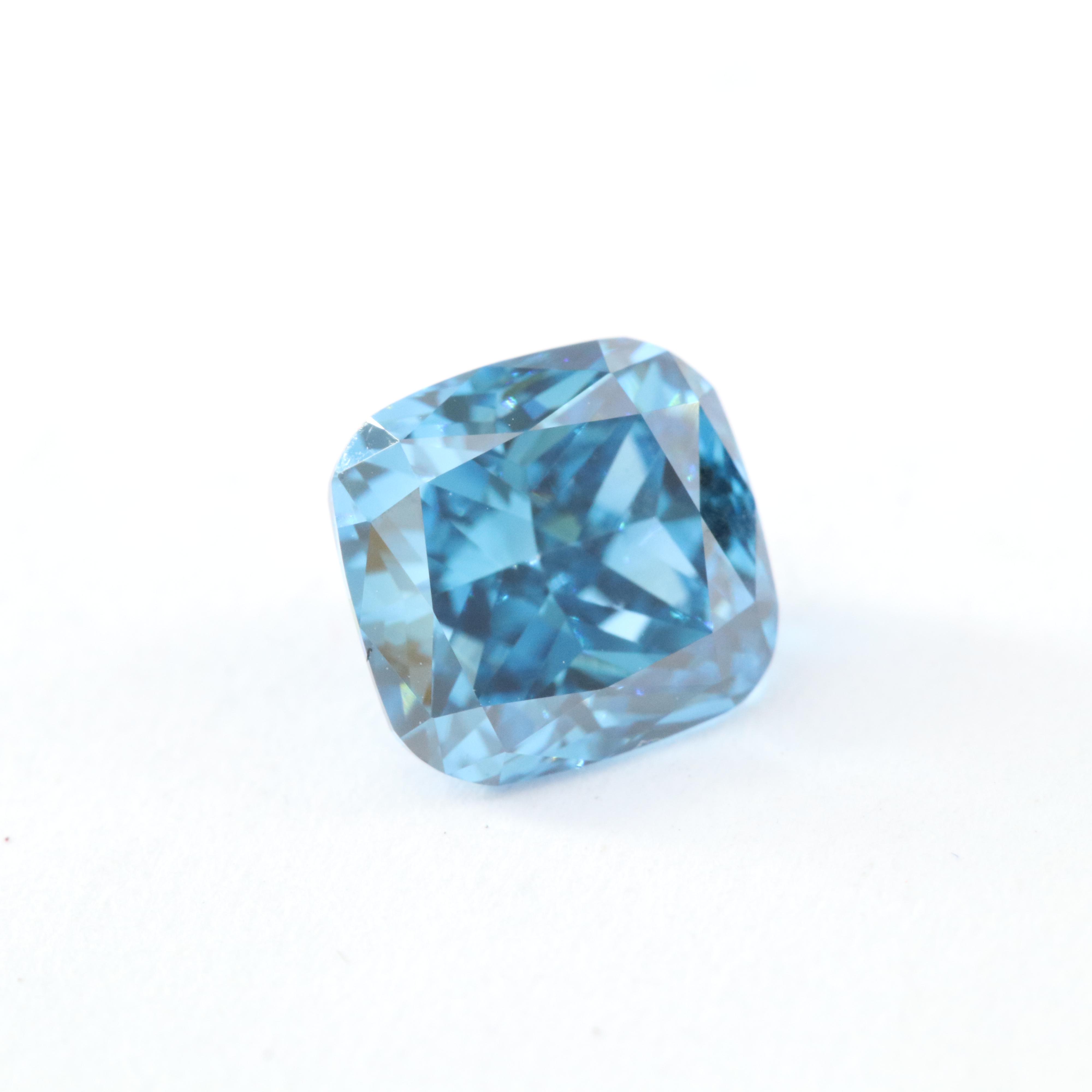 Loose 1.11 CT (Origin Undetermined) Fancy Dark Blue Diamond