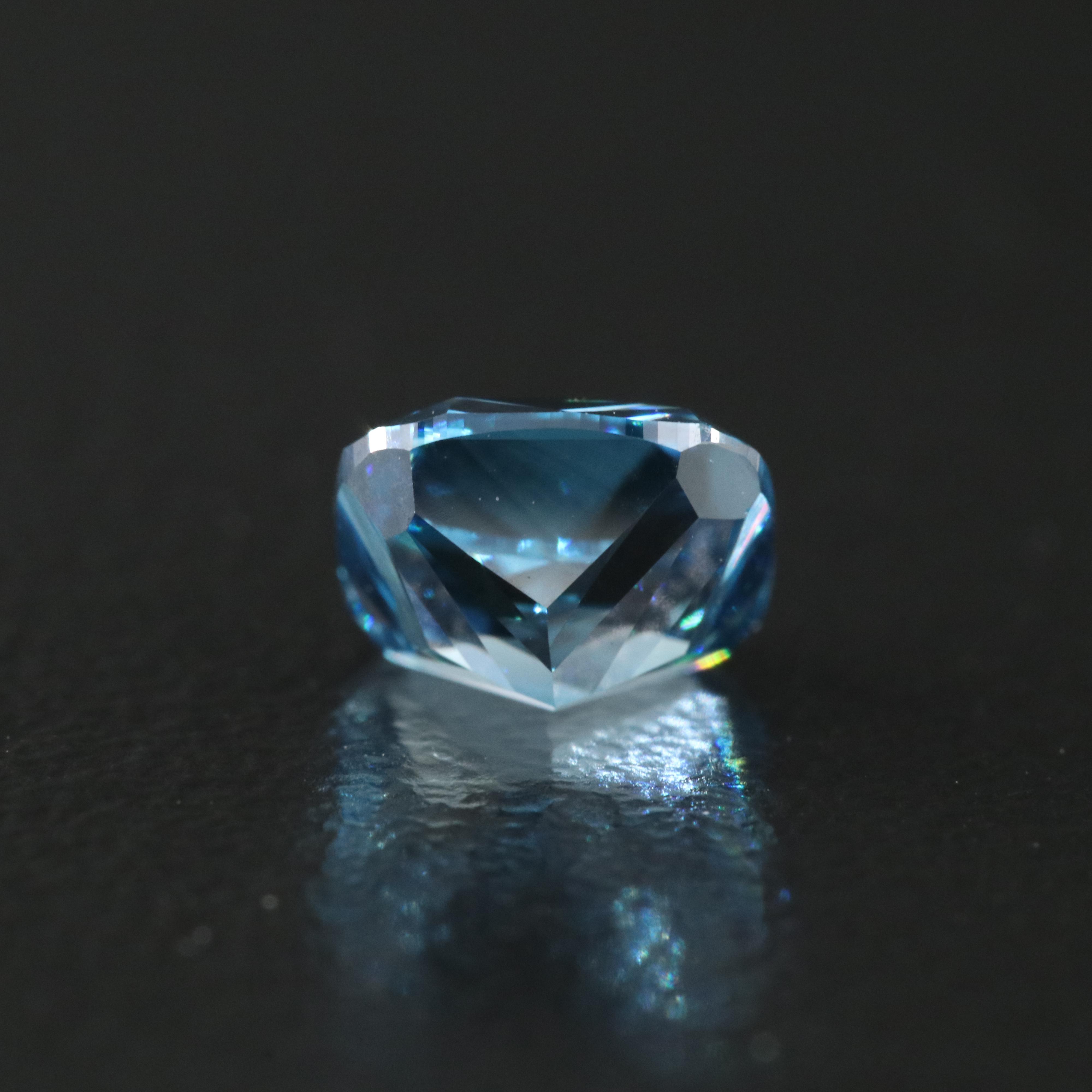 Loose 1.11 CT (Origin Undetermined) Fancy Dark Blue Diamond