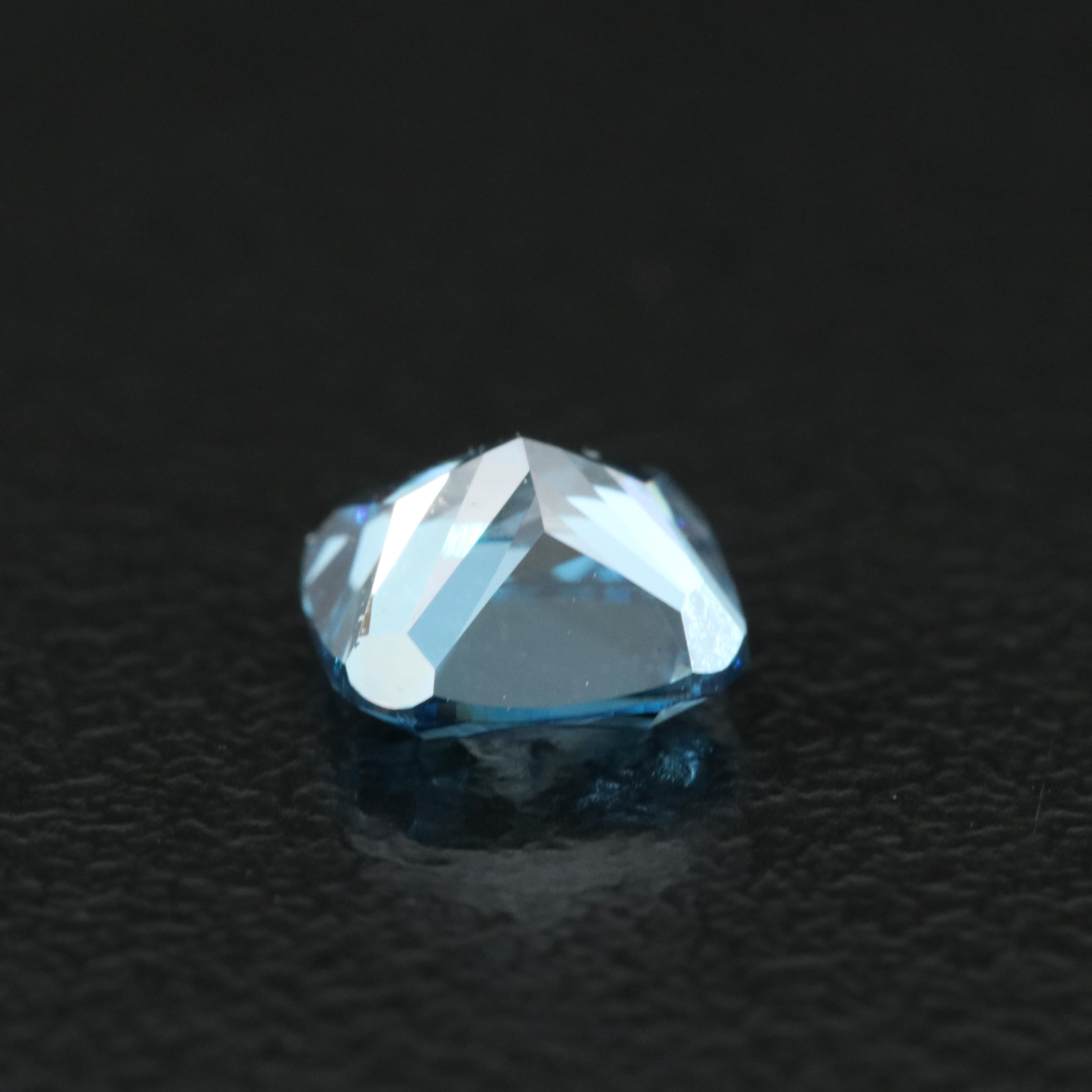 Loose 1.11 CT (Origin Undetermined) Fancy Dark Blue Diamond