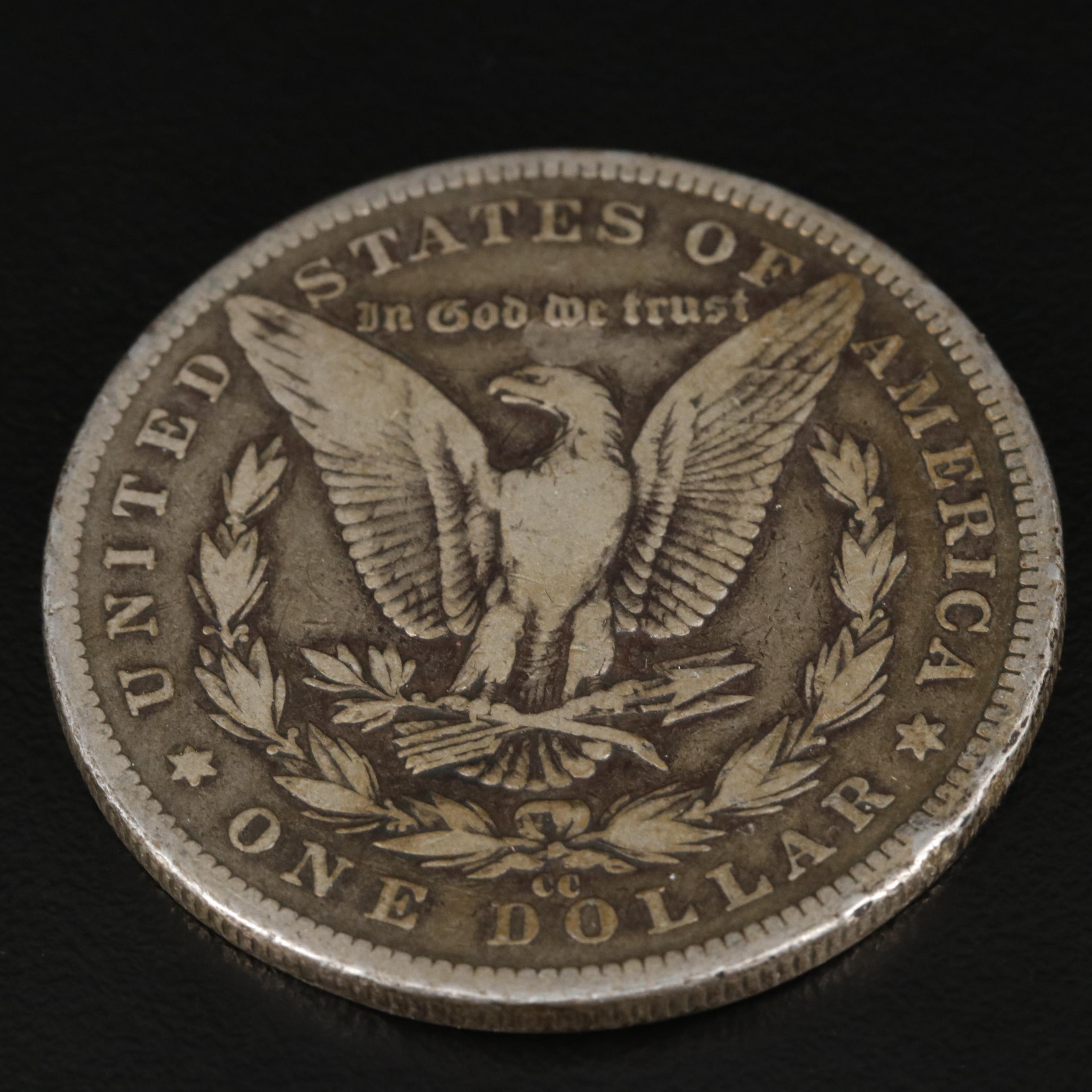 Low Mintage 1889 Carson City Morgan Silver Dollar