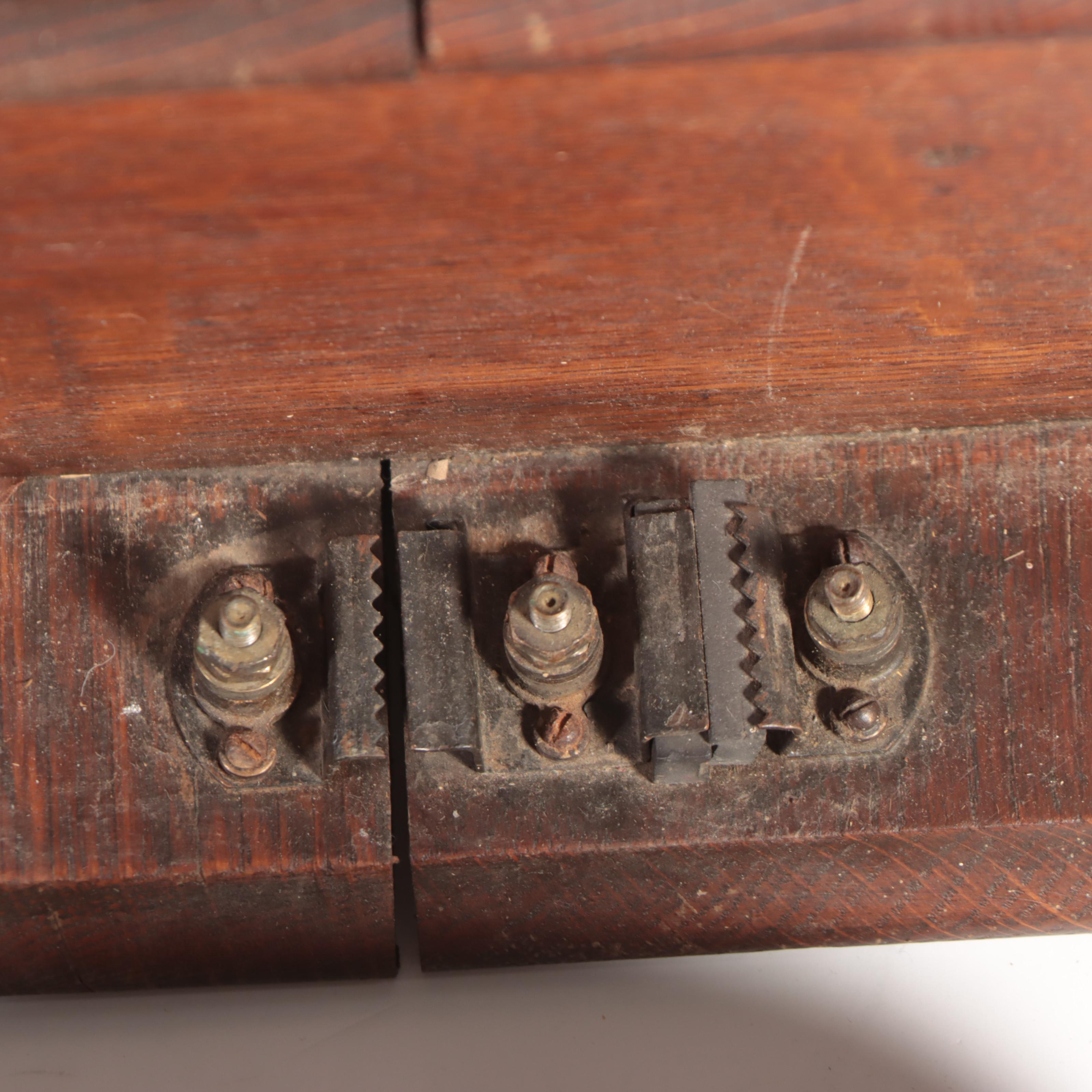 Stromberg-Carlson Oak Hand-Crank Wall Telephone