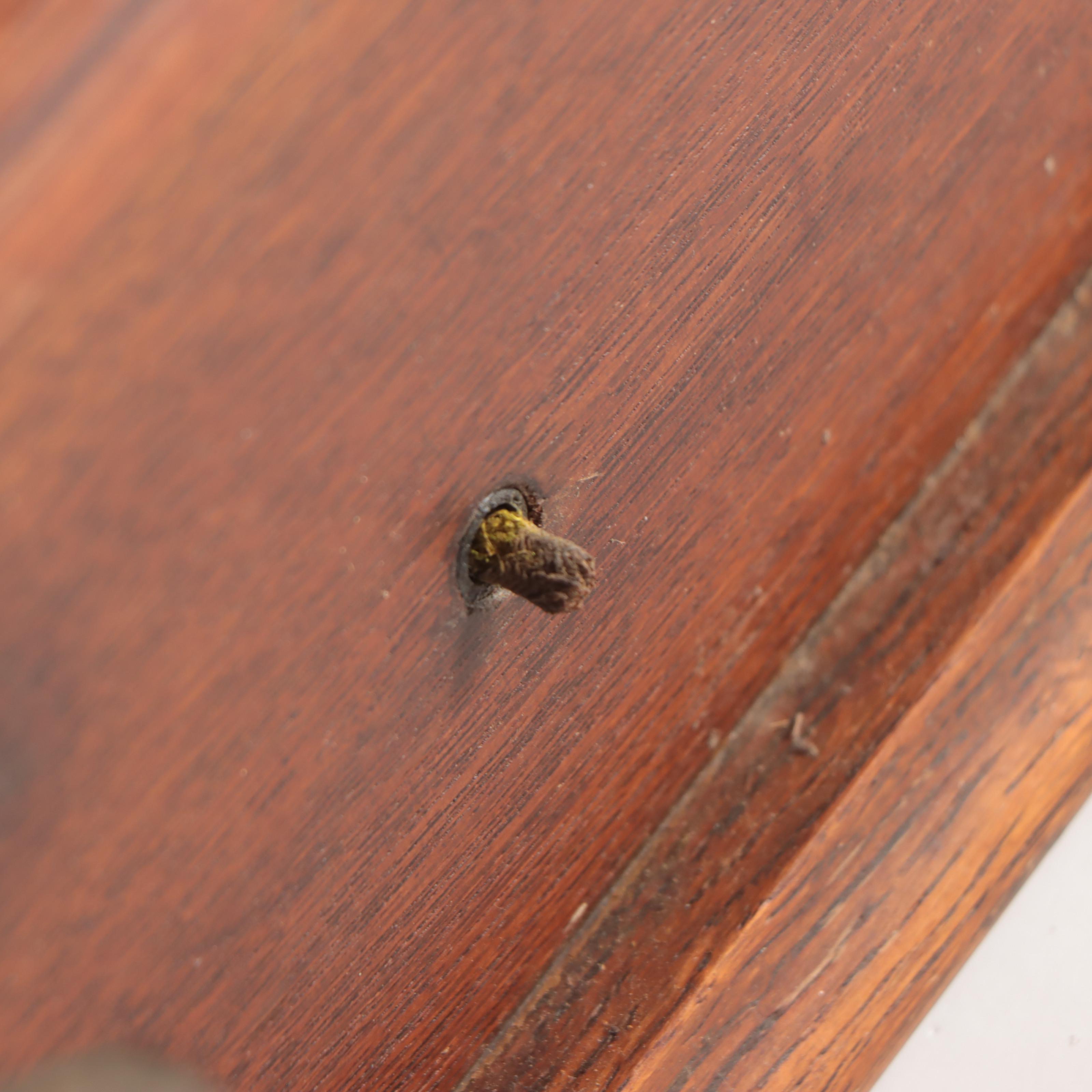 Stromberg-Carlson Oak Hand-Crank Wall Telephone