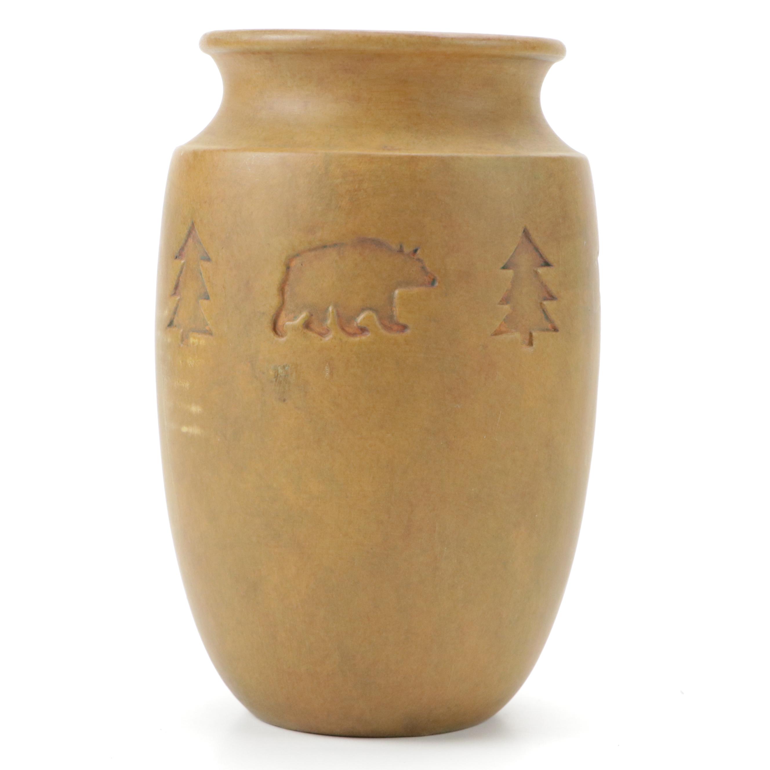 Toleware Decorative Bowl with Other Great Smokey Mountain Themed Décor