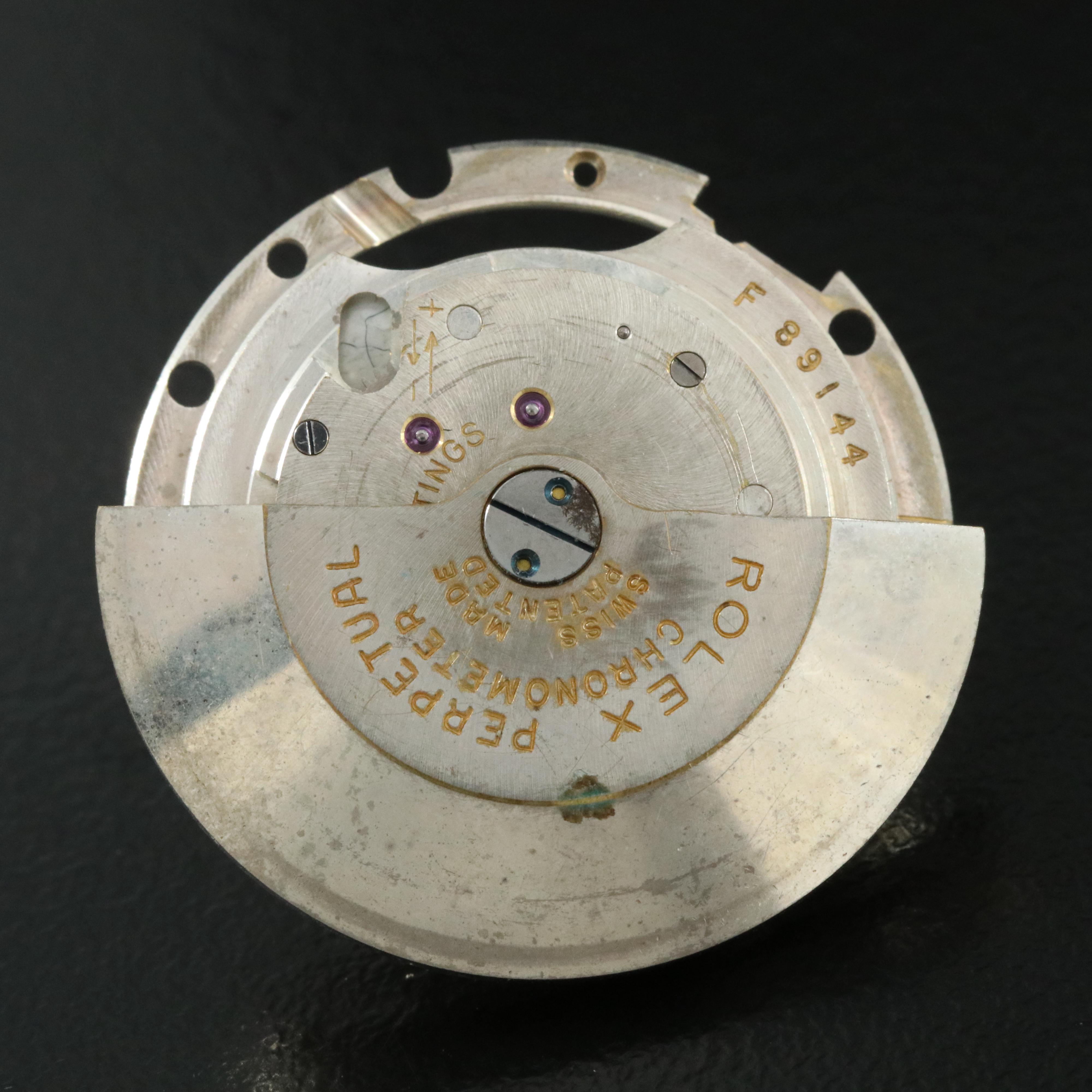 Vintage Rolex 1954 Bubble Back, Waffle Dial Watch