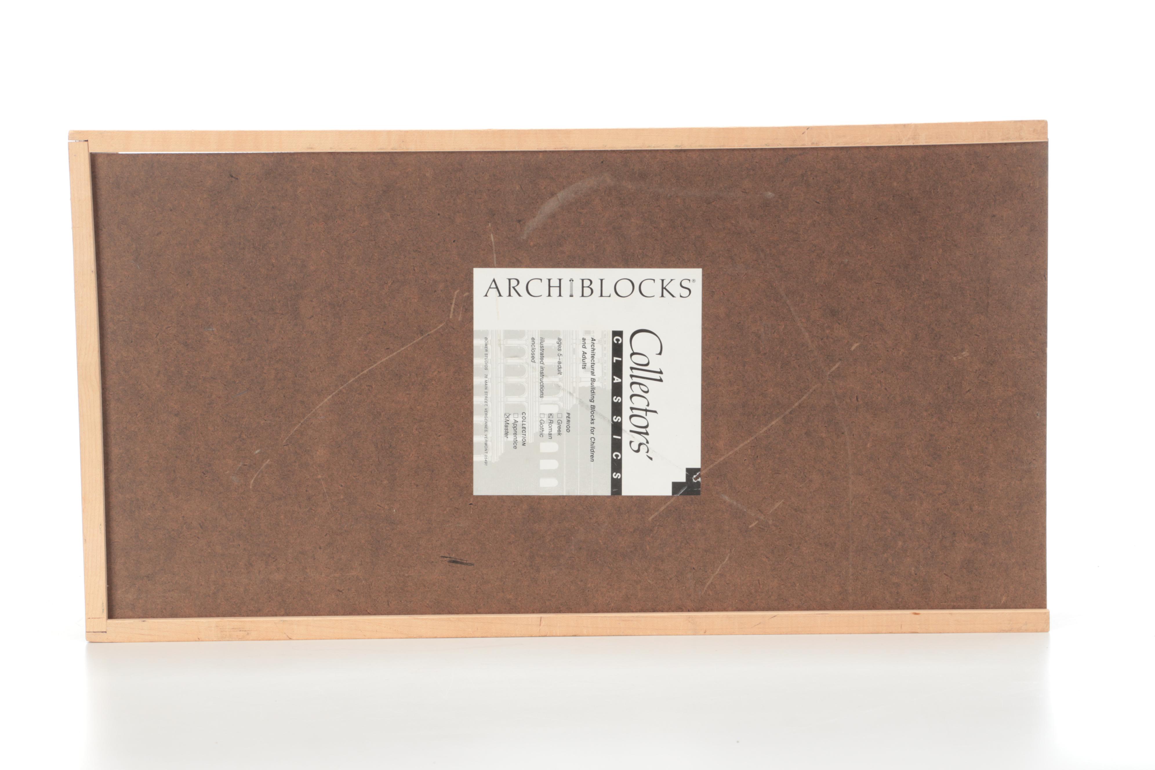 Bower Studios Wooden Archiblocks Set