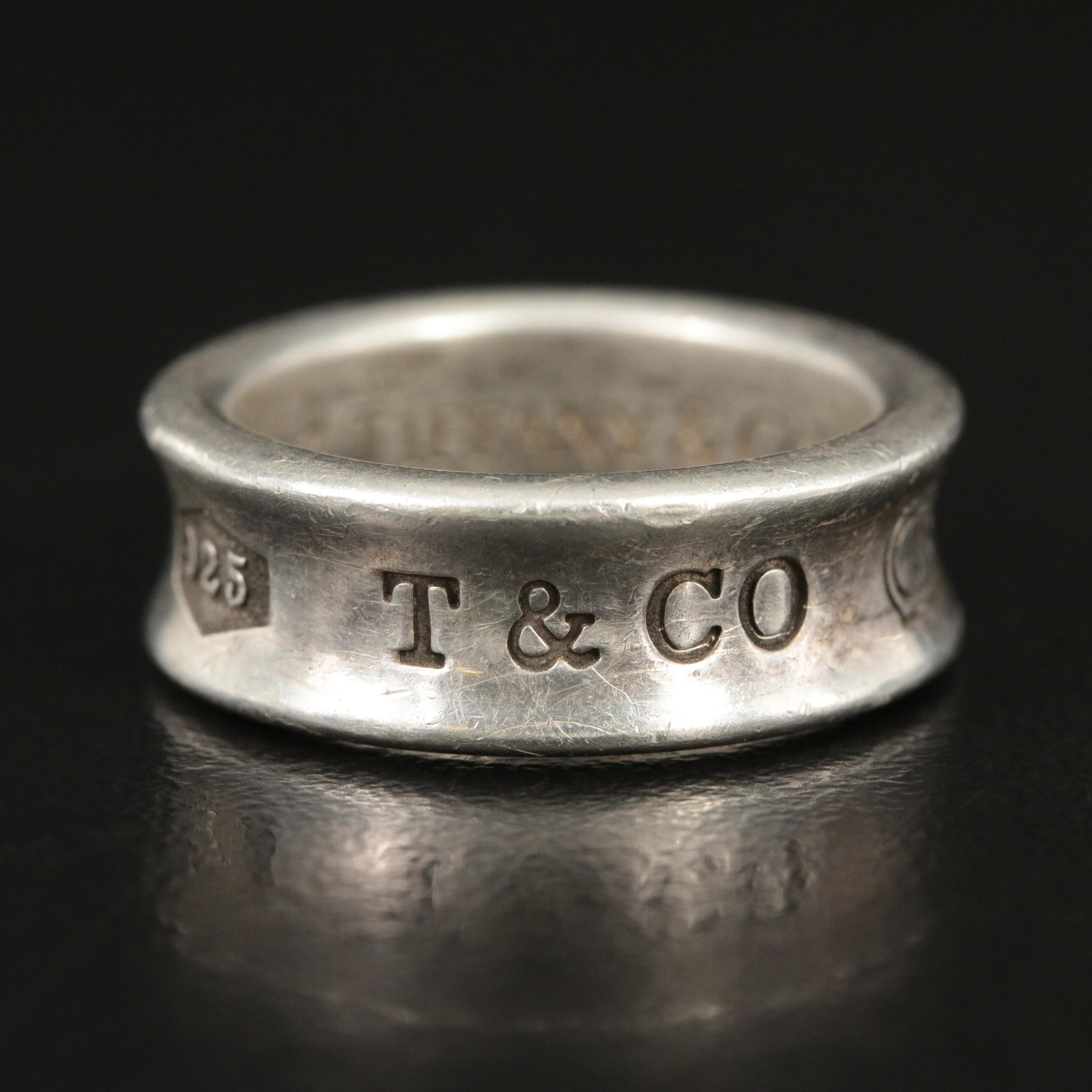 Tiffany & Co. 1837 Sterling Band