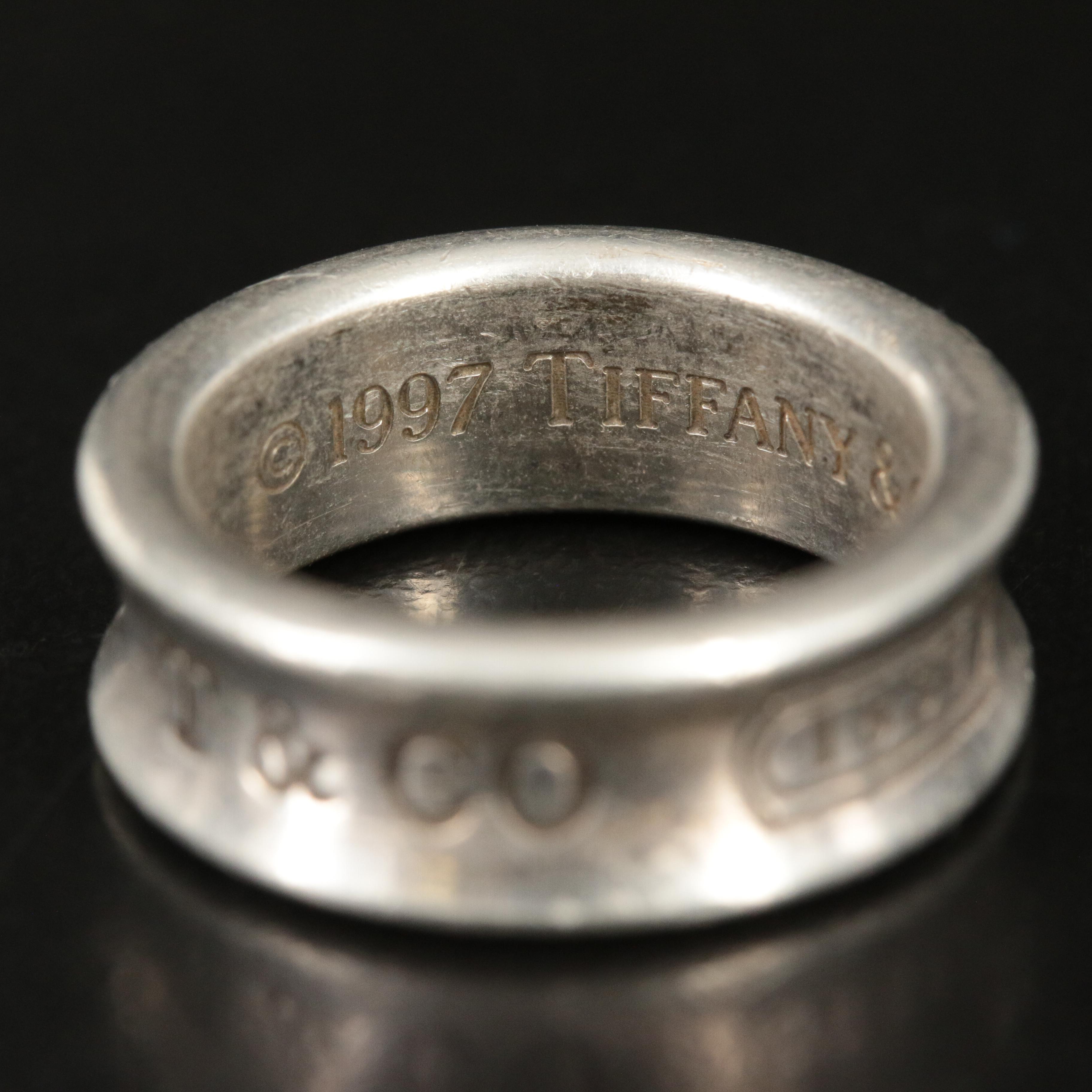 Tiffany & Co. 1837 Sterling Band