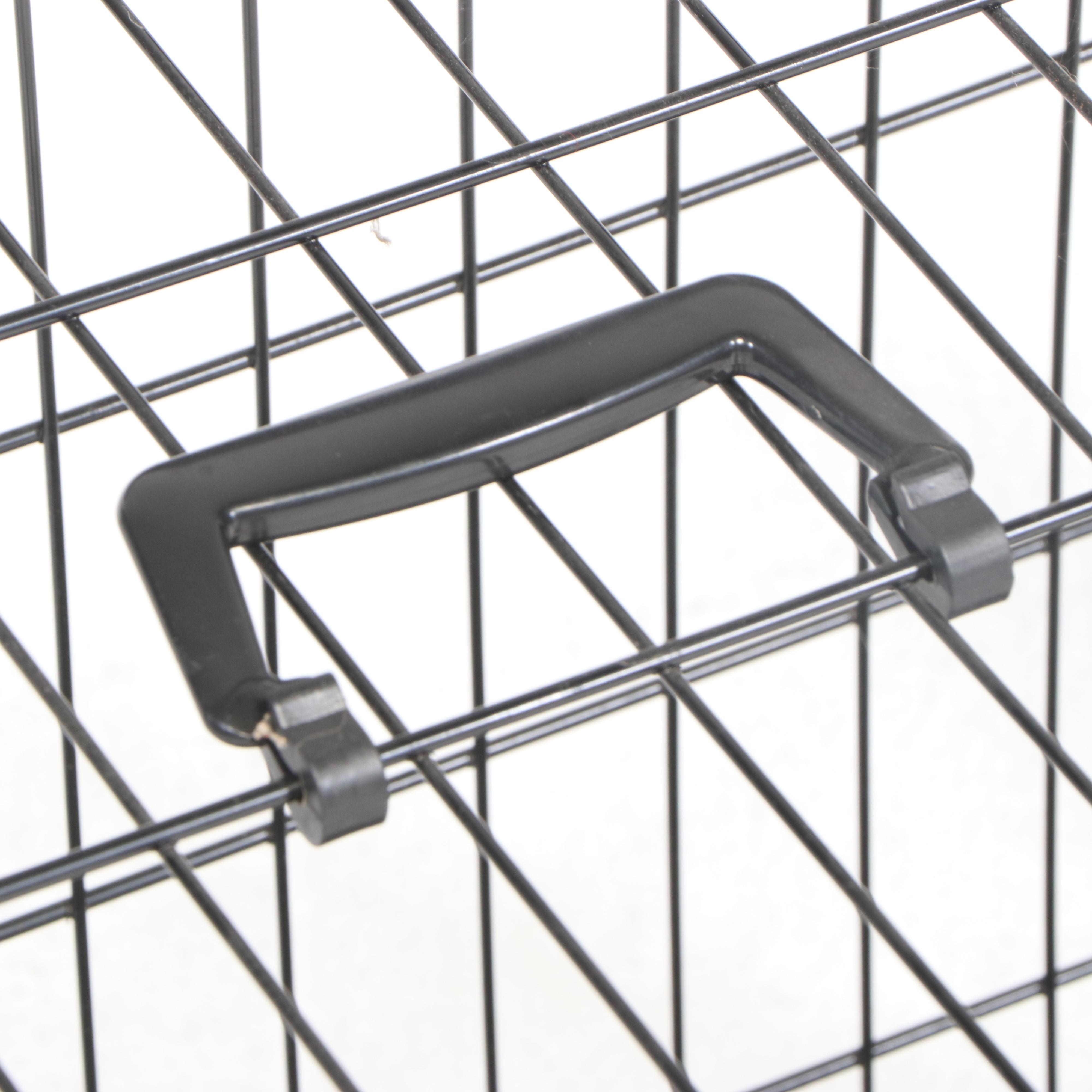 Grreat Choice EpoxyCoated Wire Dog Crate with Plastic Liner and Bowl