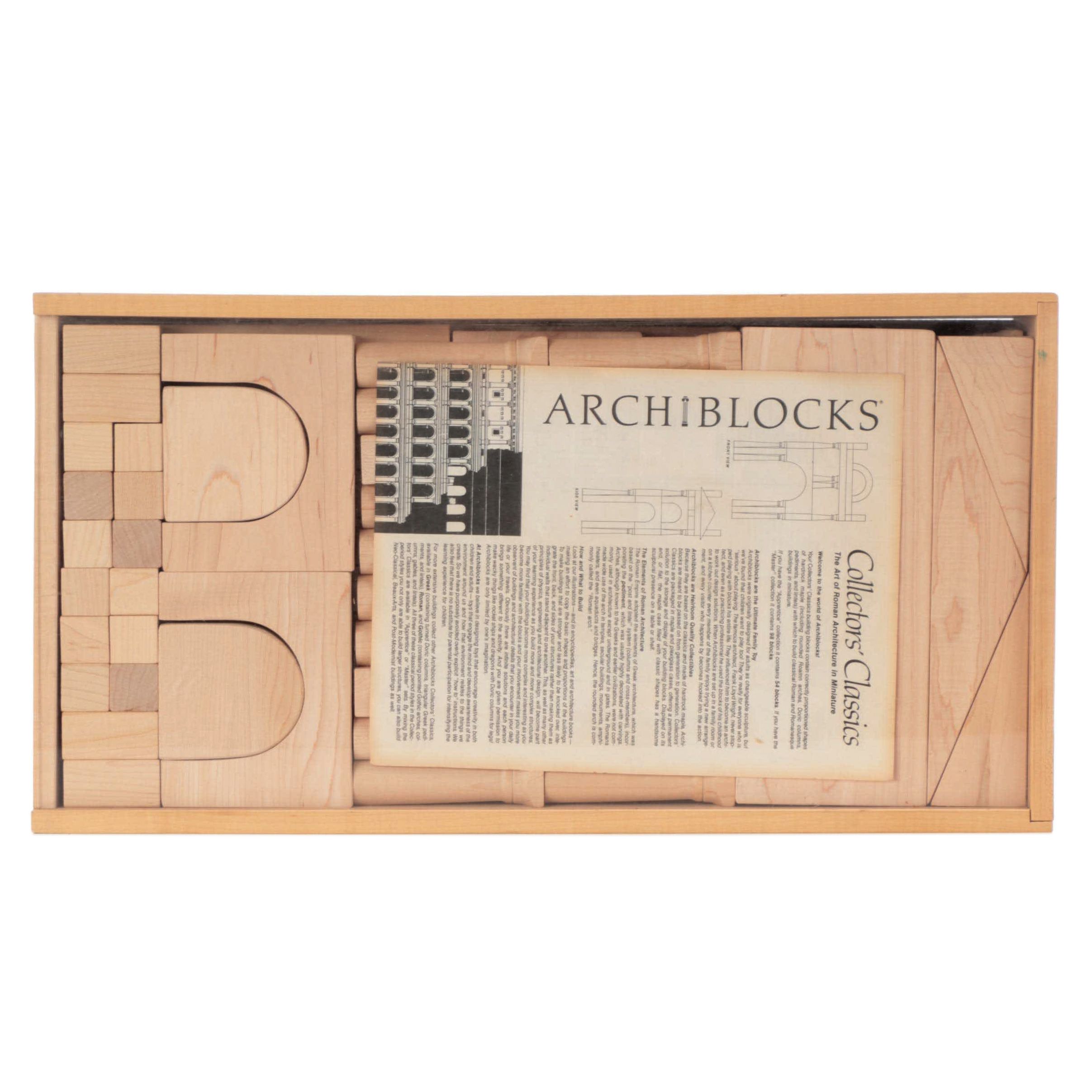 Bower Studios Wooden Archiblocks Set