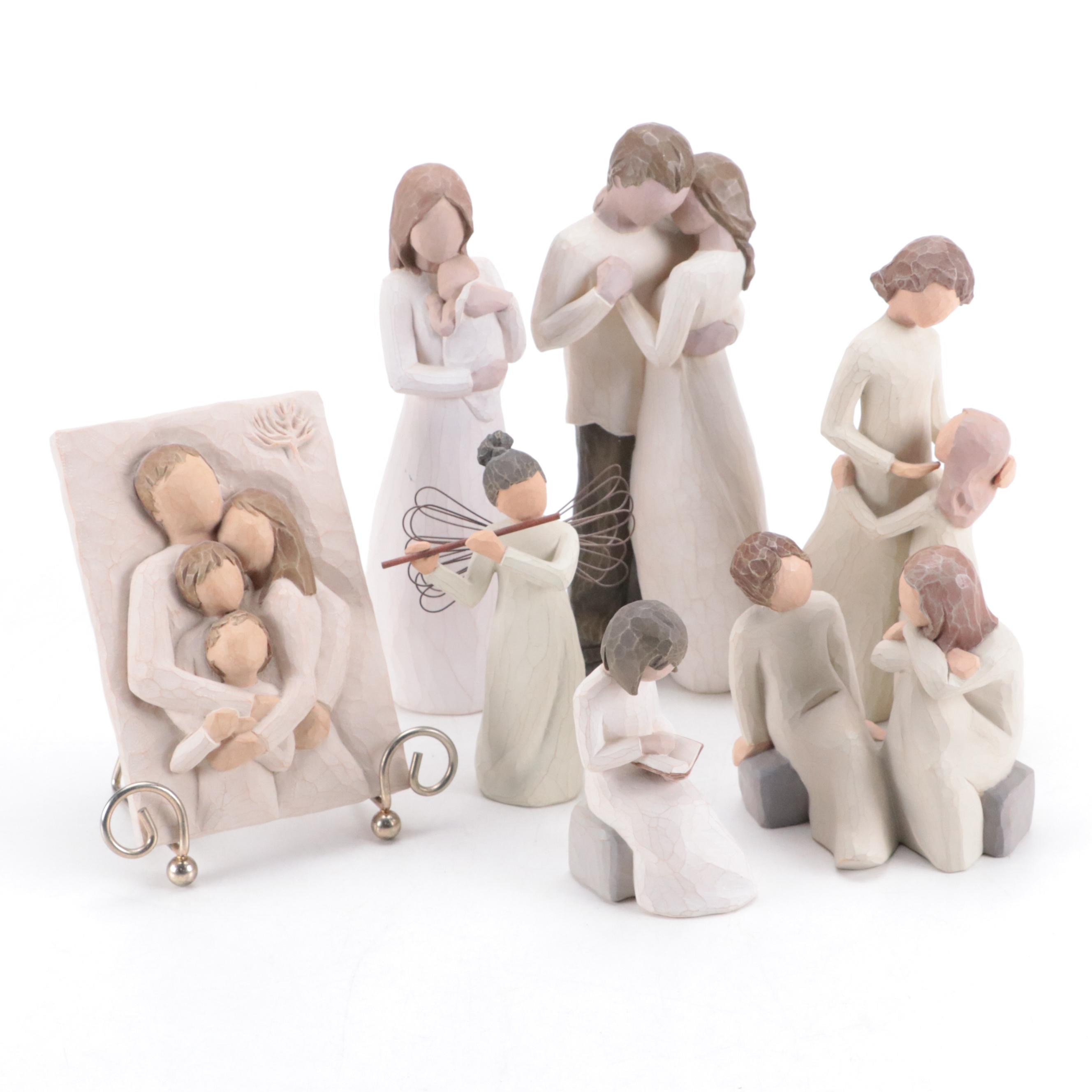 Willow Tree "Angel of Mine", "Promise", and More Cast Resin Figurines