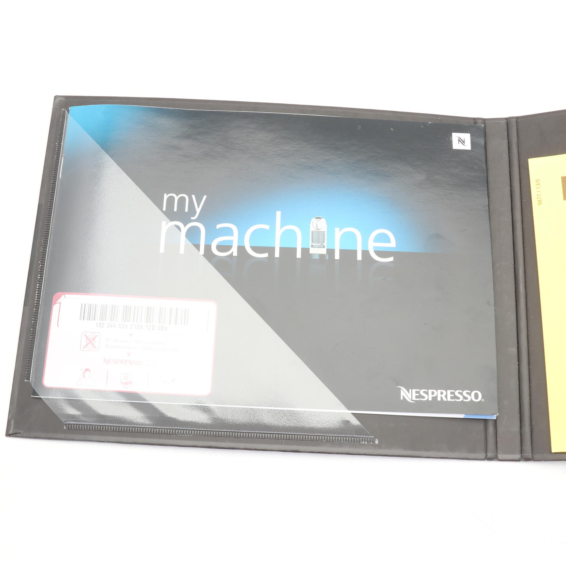 Nespresso CitiZ Espresso Machine with Konitz Porcelain Espresso Cups and Saucers