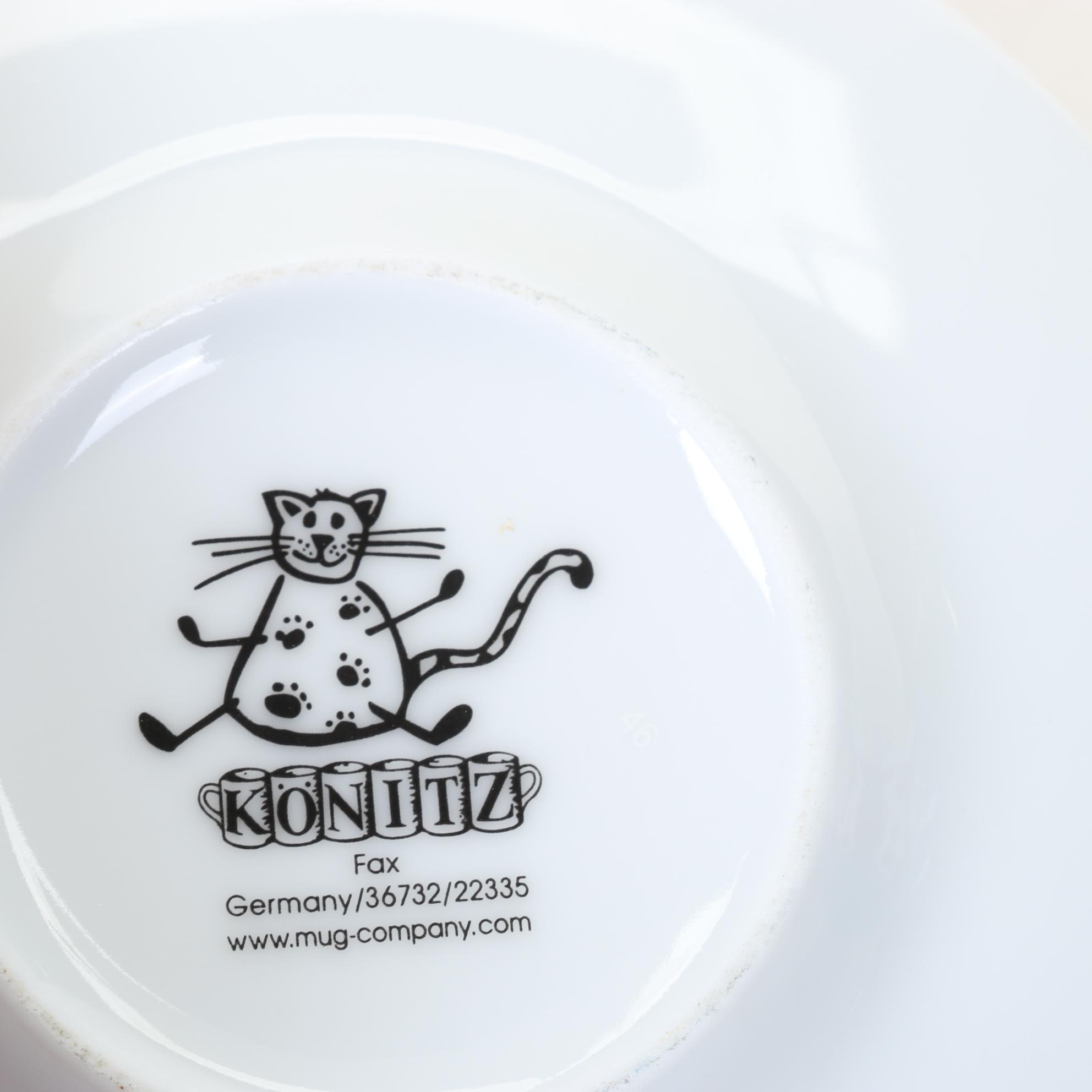 Nespresso CitiZ Espresso Machine with Konitz Porcelain Espresso Cups and Saucers