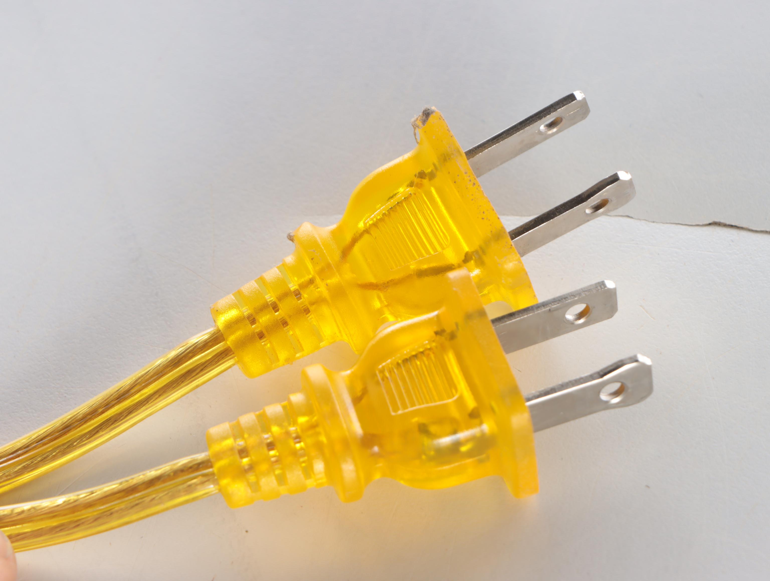 Pair of Celadon Porcelain Table Lamps