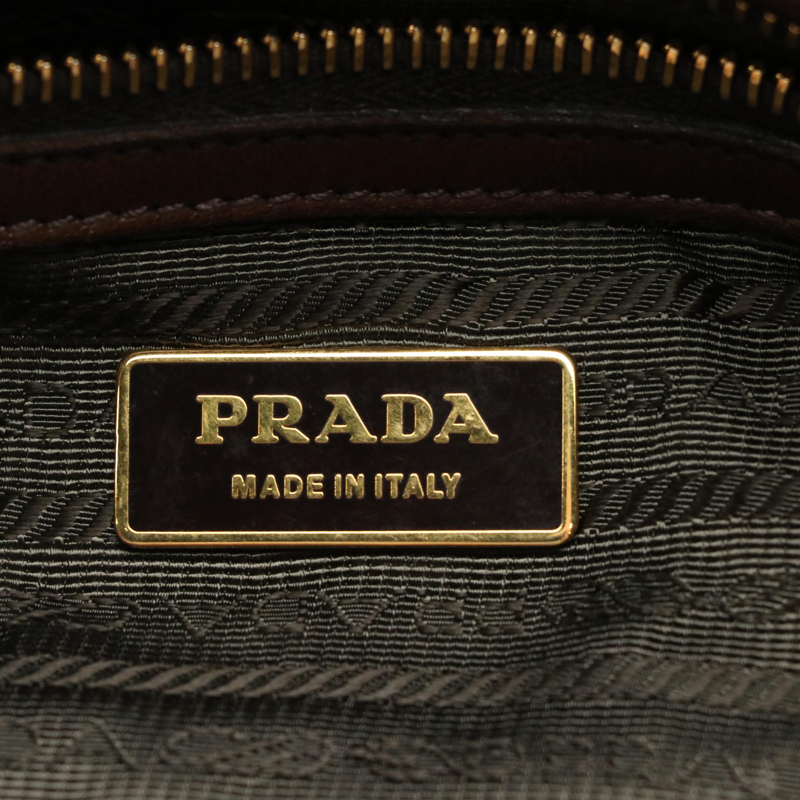 Prada Gaufre Nappa Leather Two-Way Bag