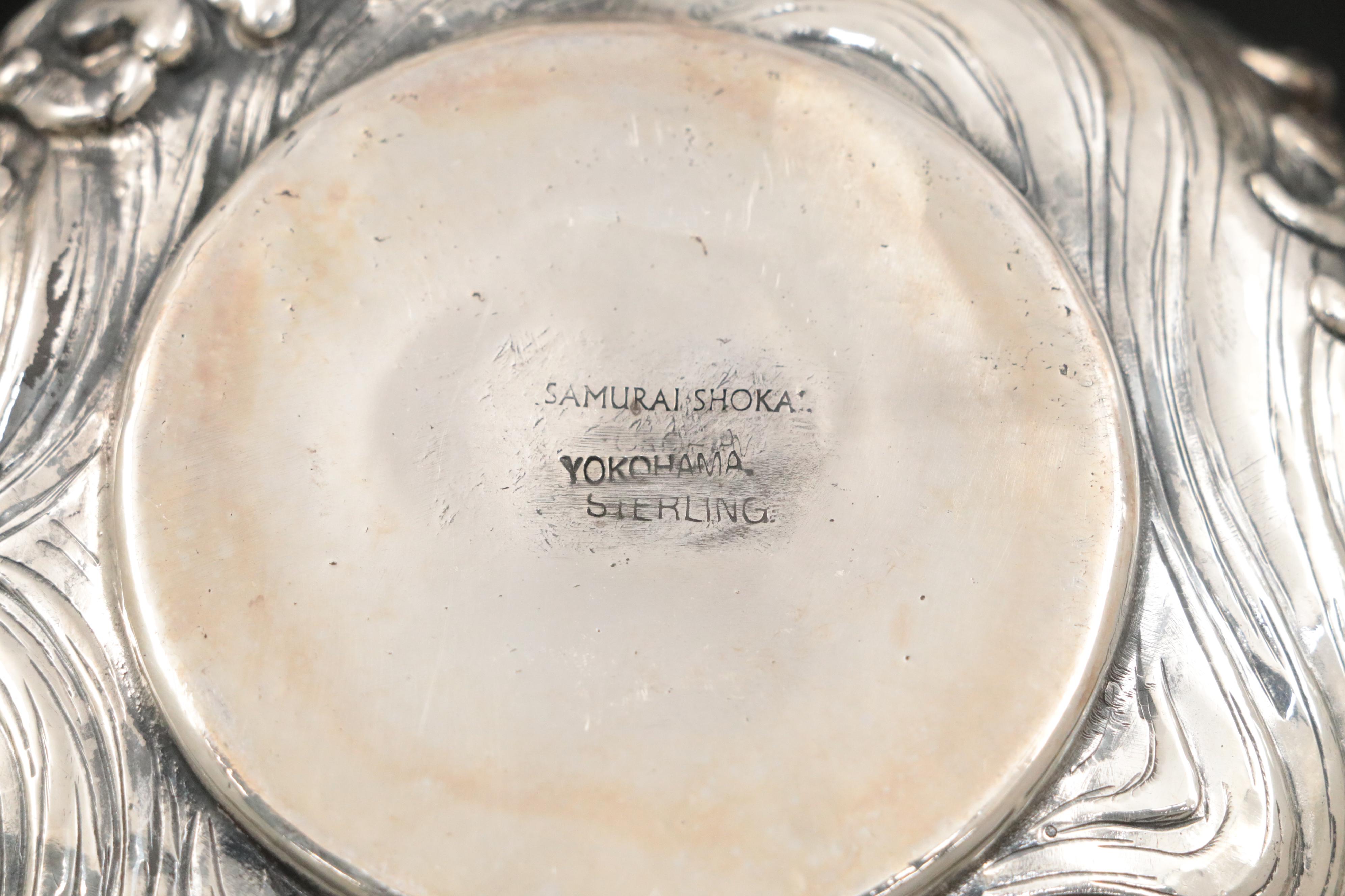 Samurai Shokai Japanese Sterling Silver Creamer