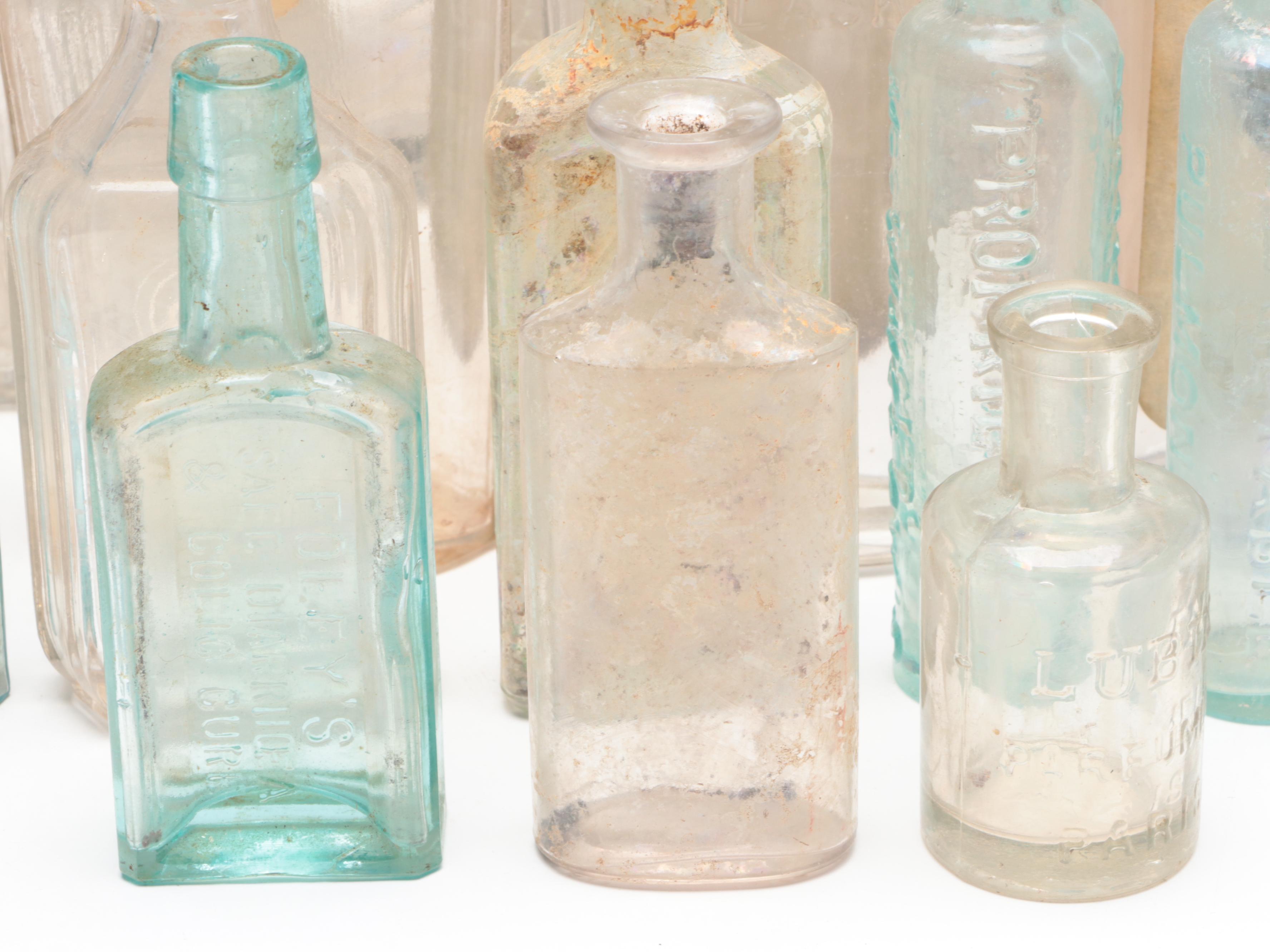 Watkins, Mammoth Cave Whiskey and Other Glass Bottles