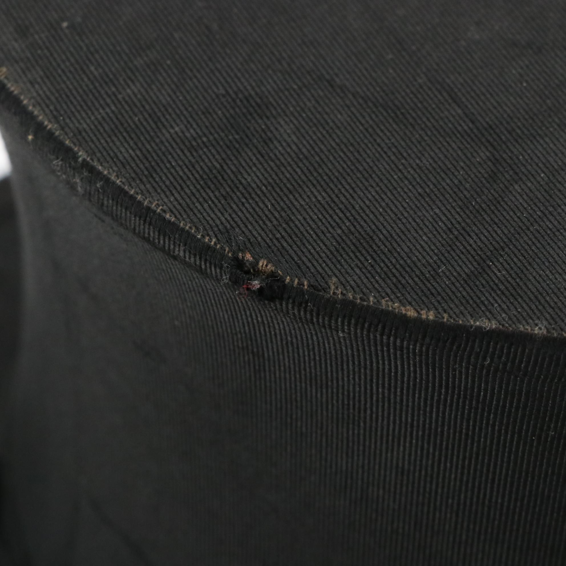 Antique Dunlap & Co. Grosgrain Collapsible Top Hat with Thomas Begg Hat Box