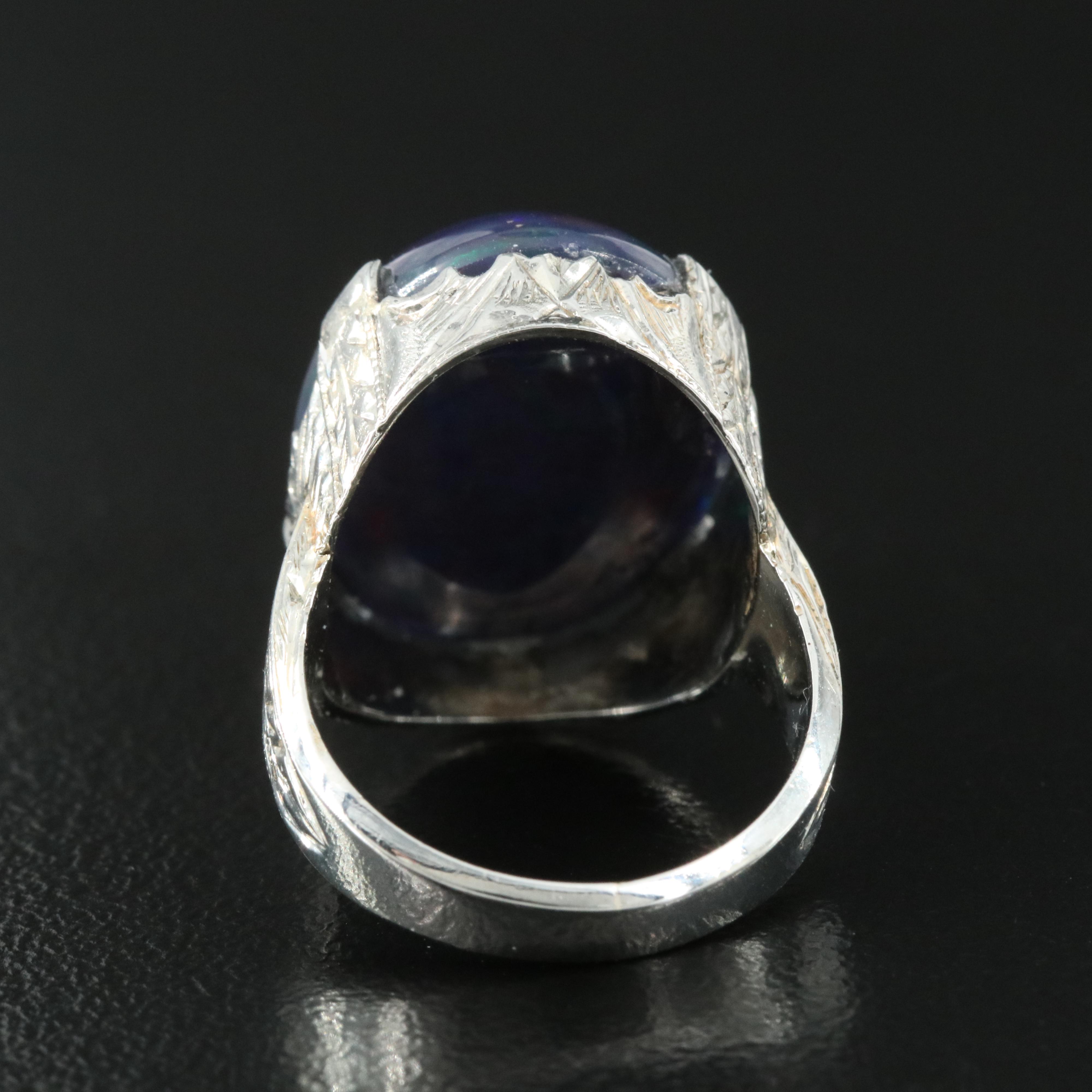 18K Opal Ring
