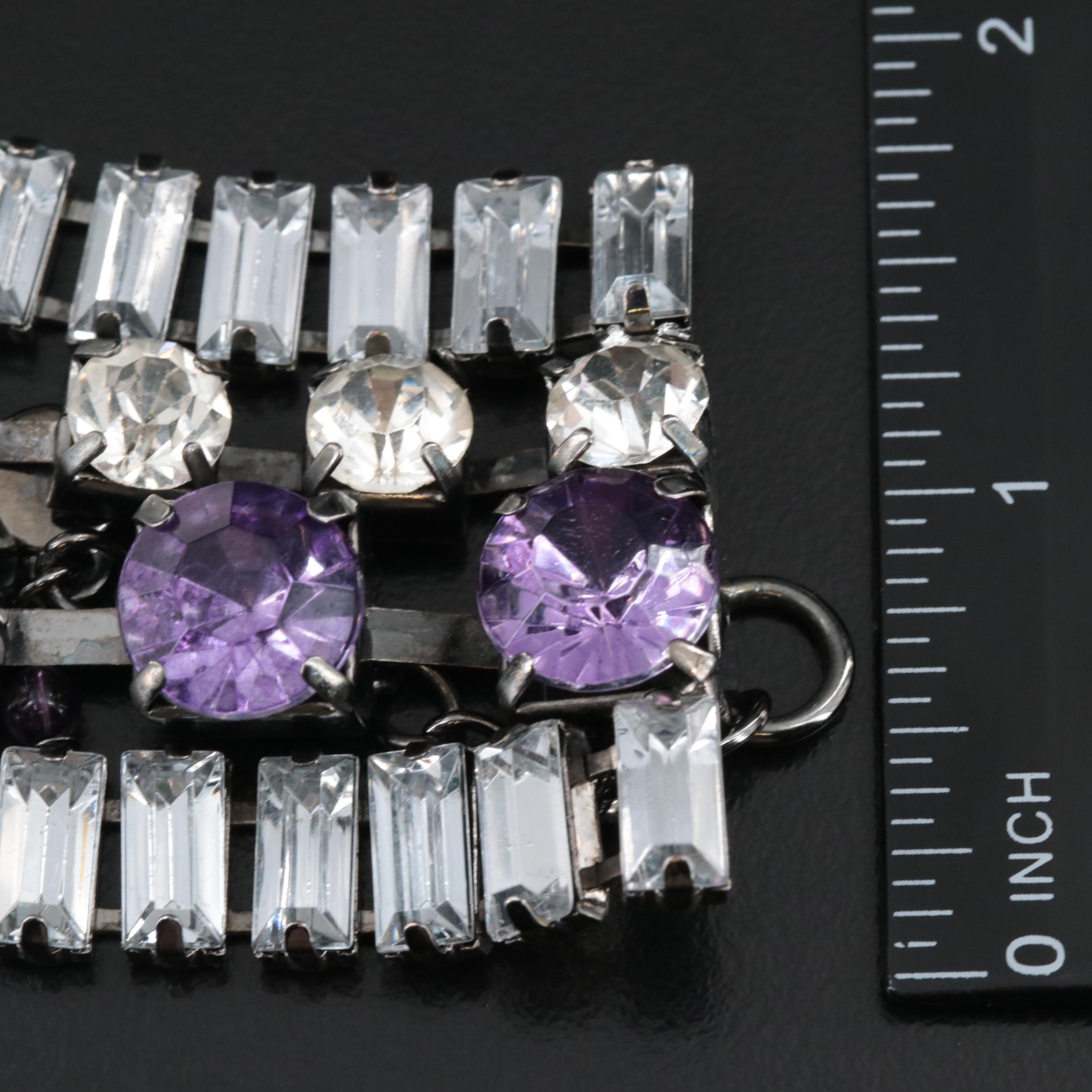 Rhinestone Layered Bracelet