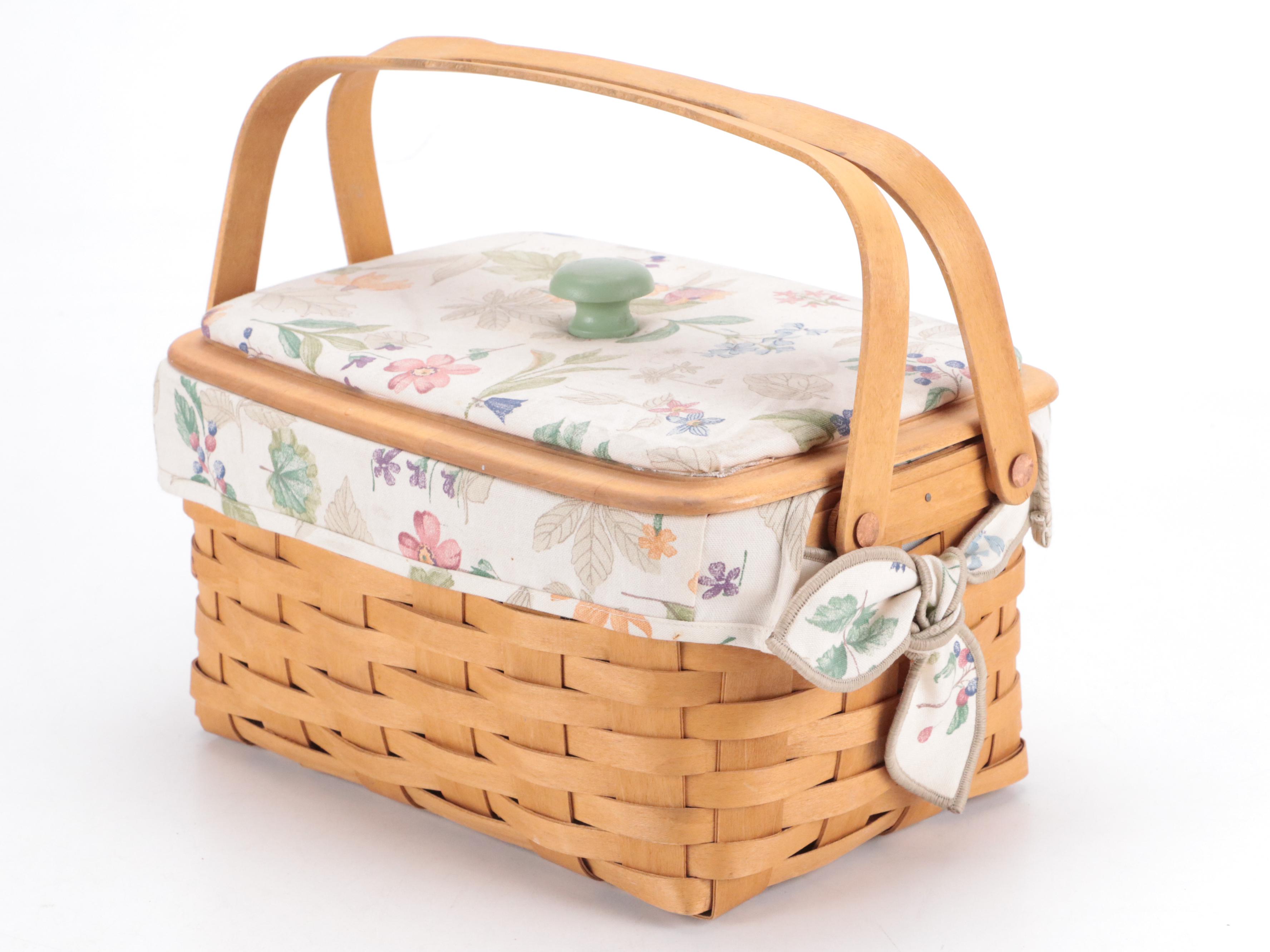 Longaberger Woven Maple Baskets with Liners