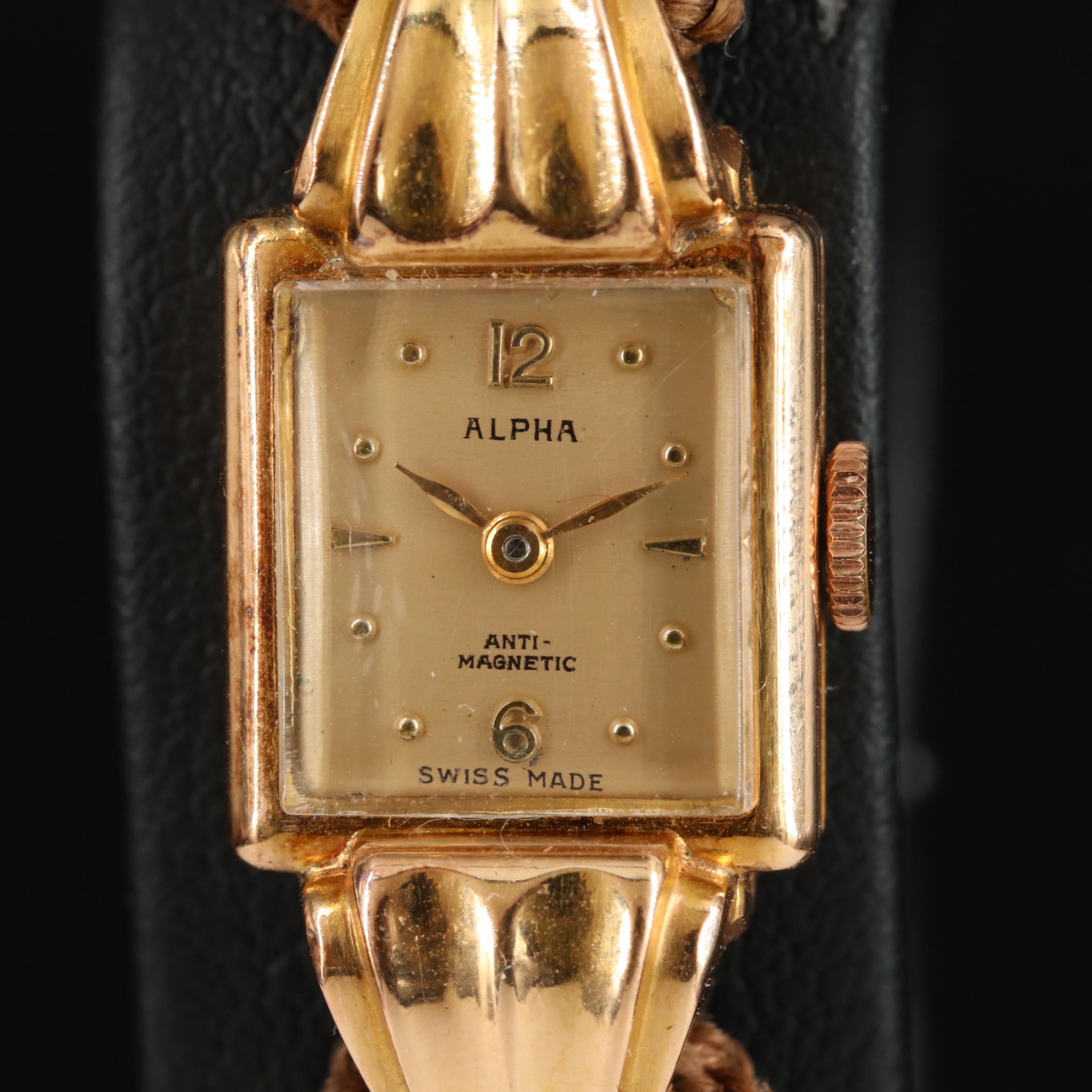 18K Alpha Swiss Made Watch