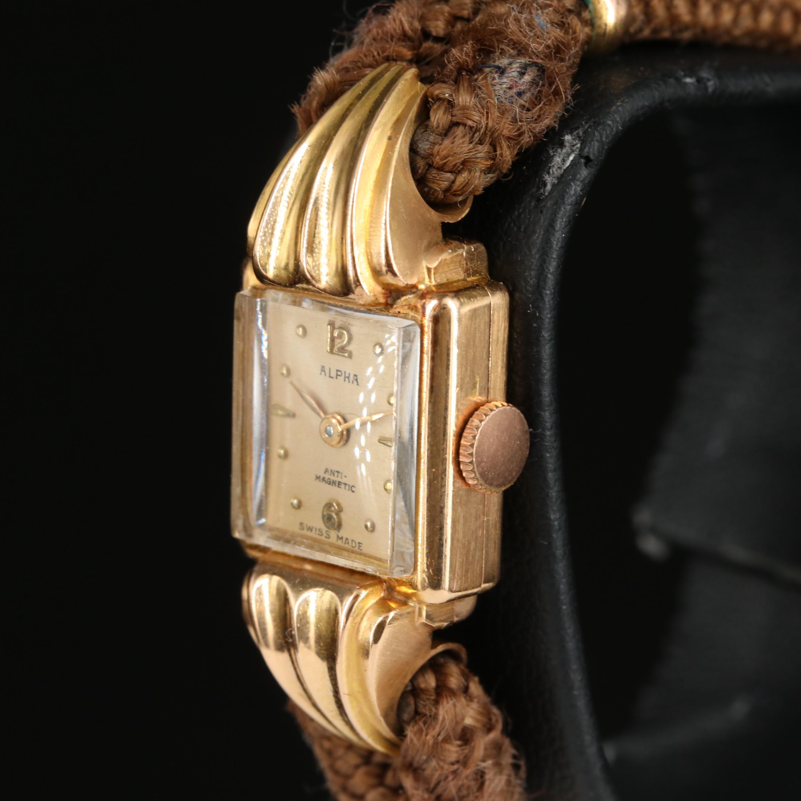 18K Alpha Swiss Made Watch