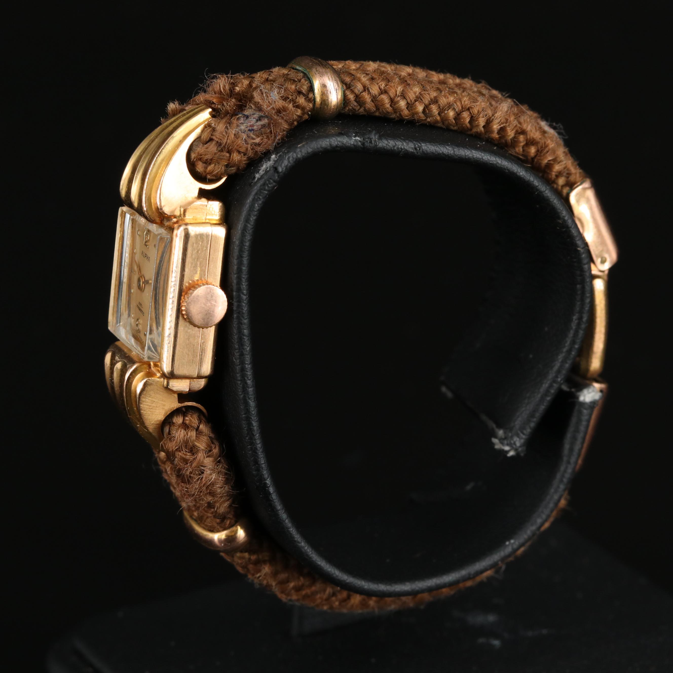 18K Alpha Swiss Made Watch