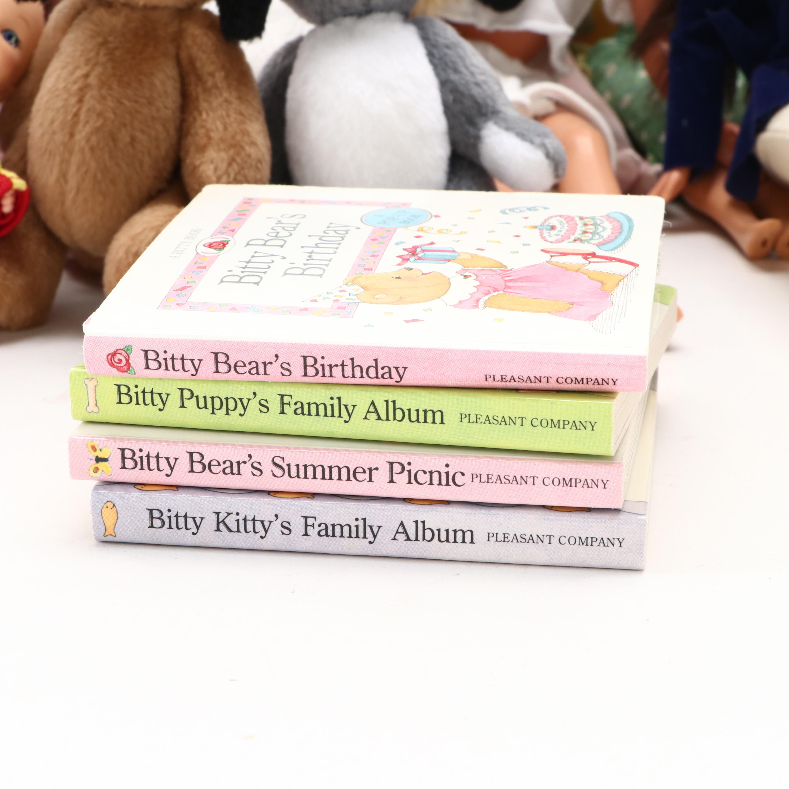 Barbie Porsche Boxster Sports Car, Walking Beauty Horse, and Barbie Dolls