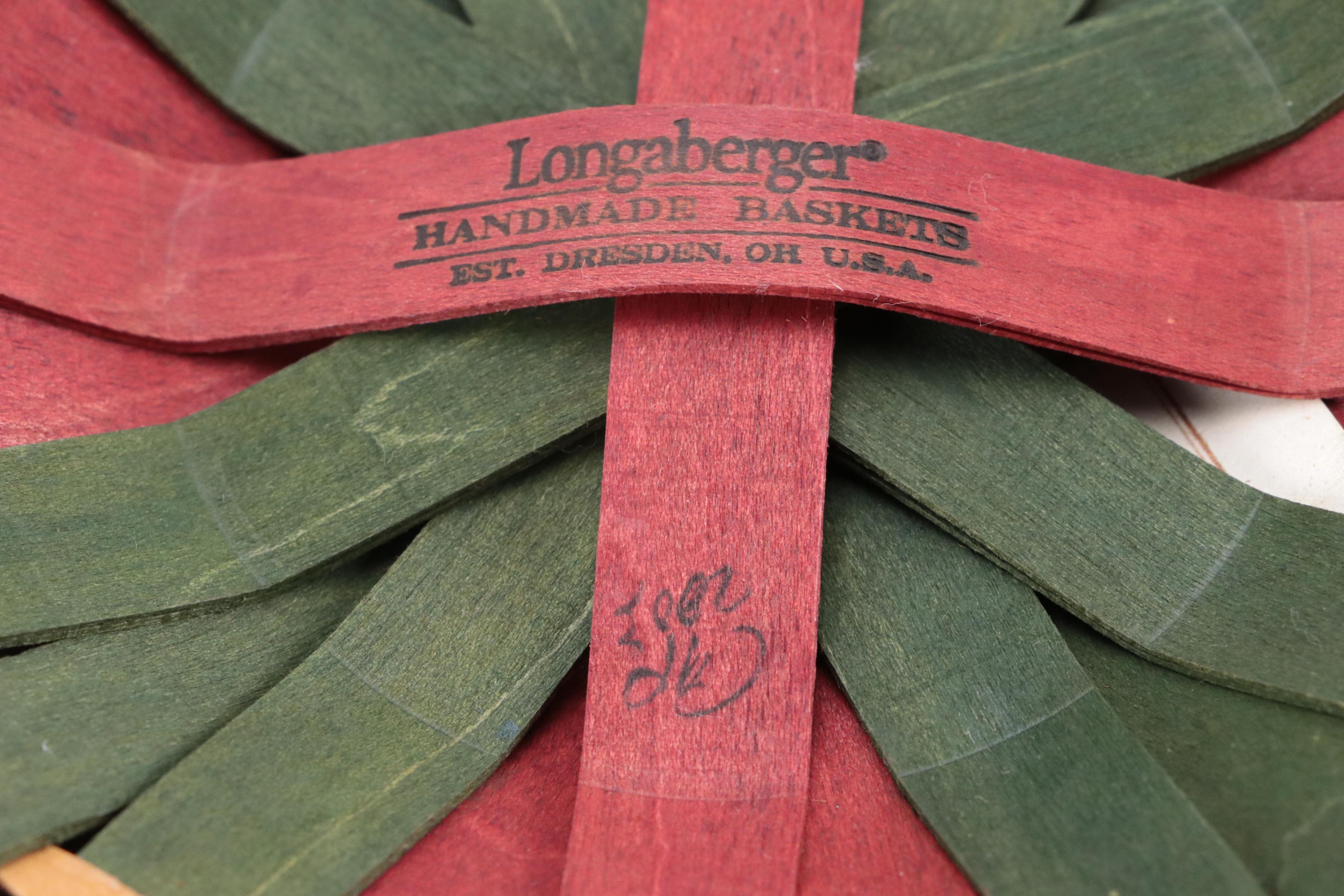 Longaberger Woven Maple Baskets with Liners