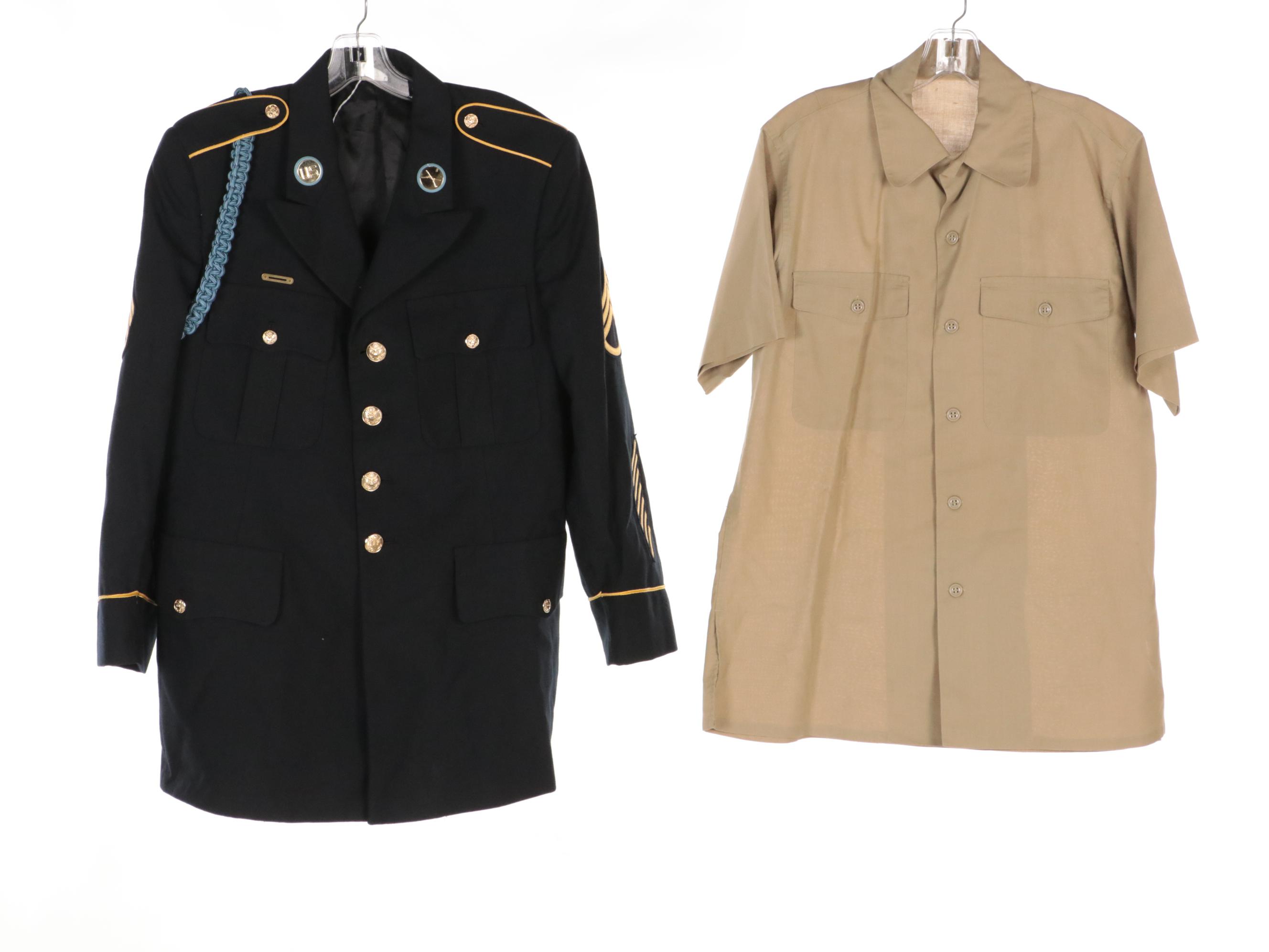 Men's Vietnam Era USAF Uniforms and Gulf War Era U.S. Army Uniforms
