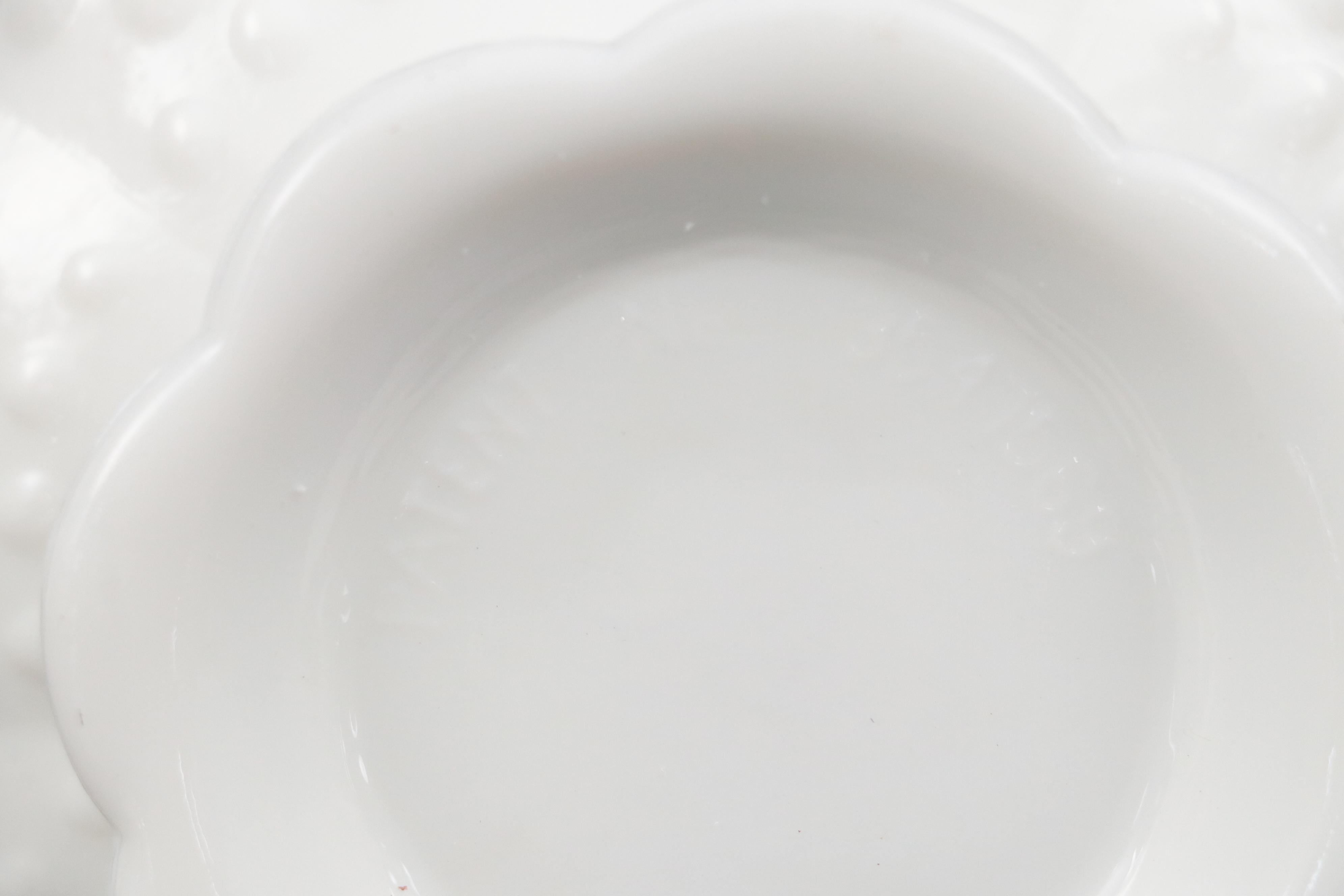 Fenton "Hobnail Milk Glass" and Other Milk Glass Table Accessories