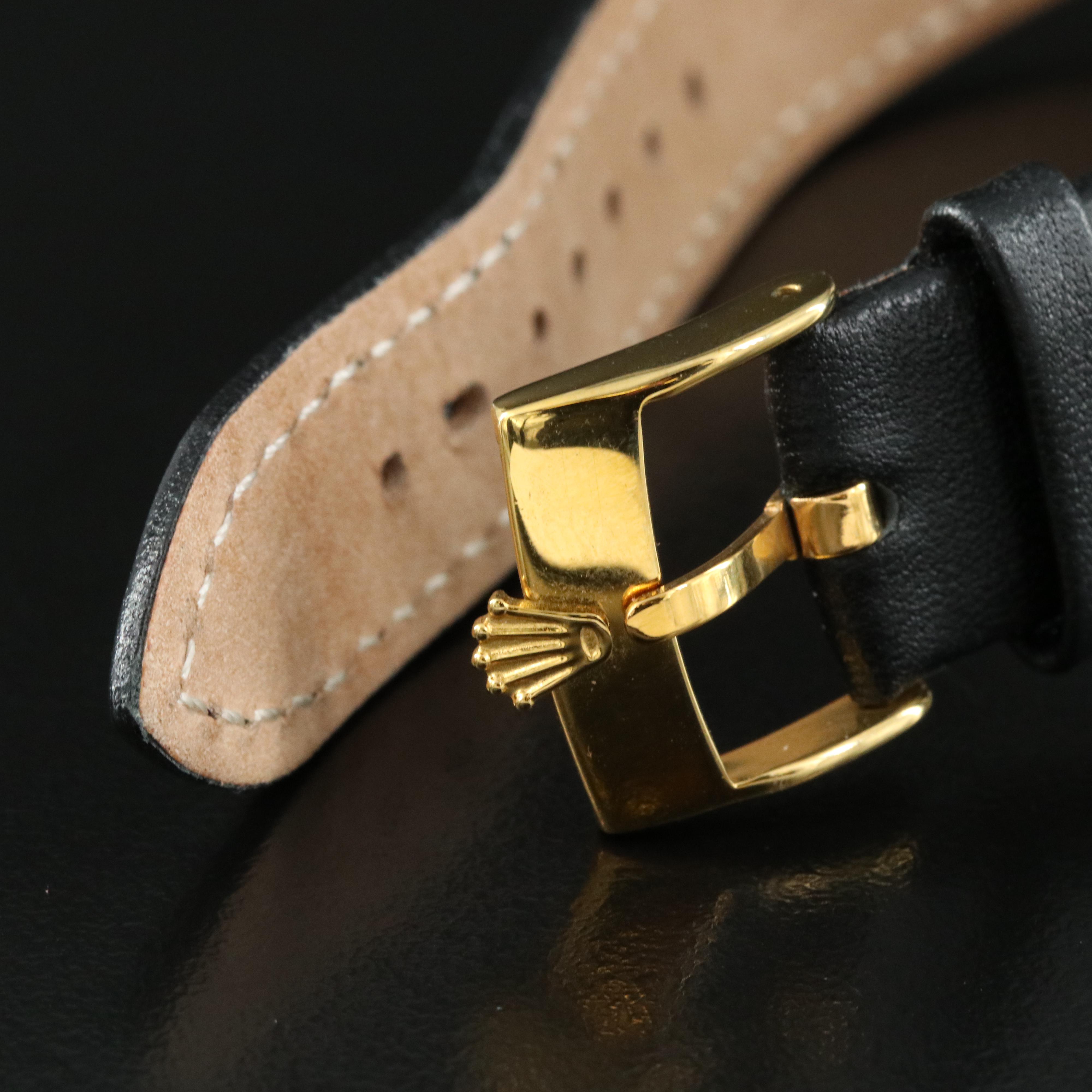 Vintage Rolex 1954 Bubble Back, Waffle Dial Watch